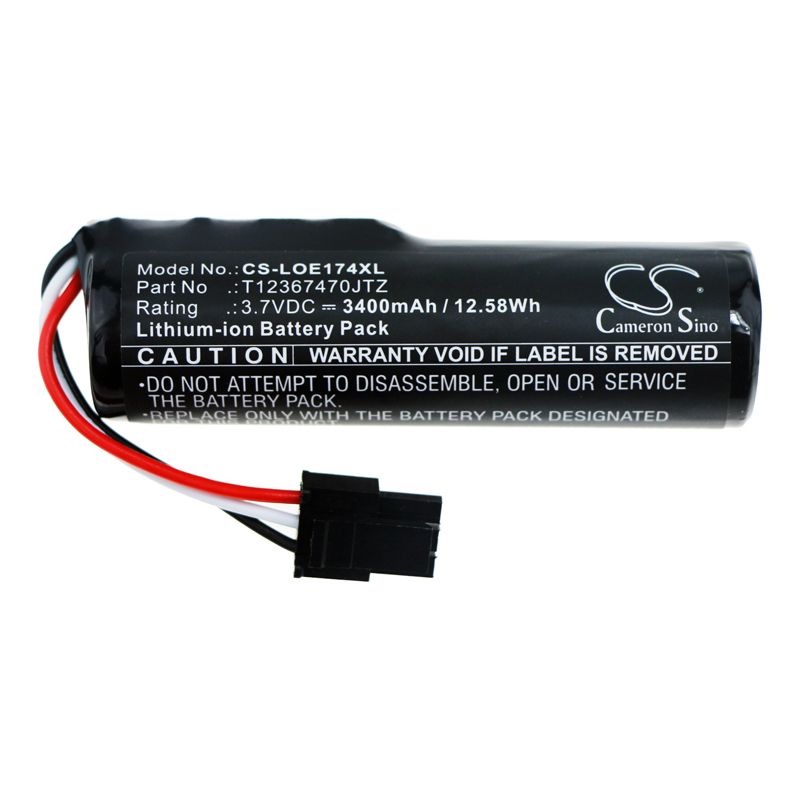 Li-ion Speaker Battery fits Logitech, 1749lz0psas8, 884-000741 3.7V, 3400mAh Speaker Cameron Sino Technology Limited