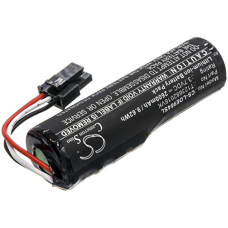 Li-ion Speaker Battery fits Logitech, 984-001405, S-00170 3.7V, 2600mAh Speaker Cameron Sino Technology Limited