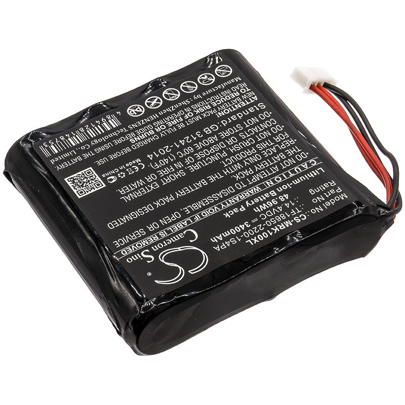 Li-ion Speaker Battery Fits Marshall, Kilburn 14.4v, 3400mah Speaker Cameron Sino Technology Limited