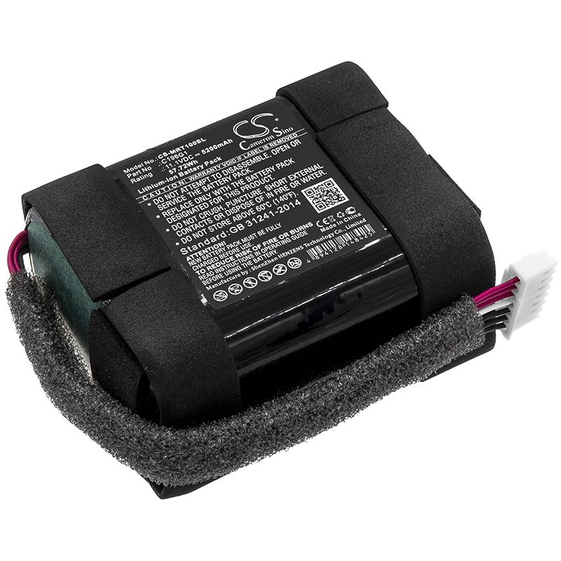Li-ion Speaker Battery fits Marshall, Tufton 11.1V, 5200mAh Speaker Cameron Sino Technology Limited