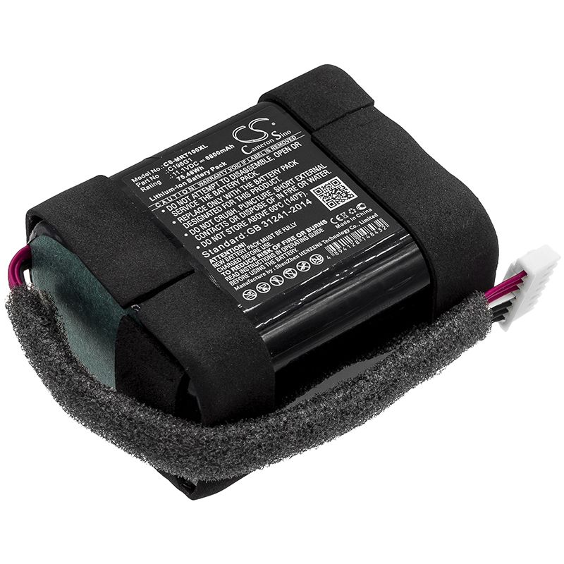 Li-ion Speaker Battery fits Marshall, Tufton 11.1V, 6800mAh Speaker Cameron Sino Technology Limited