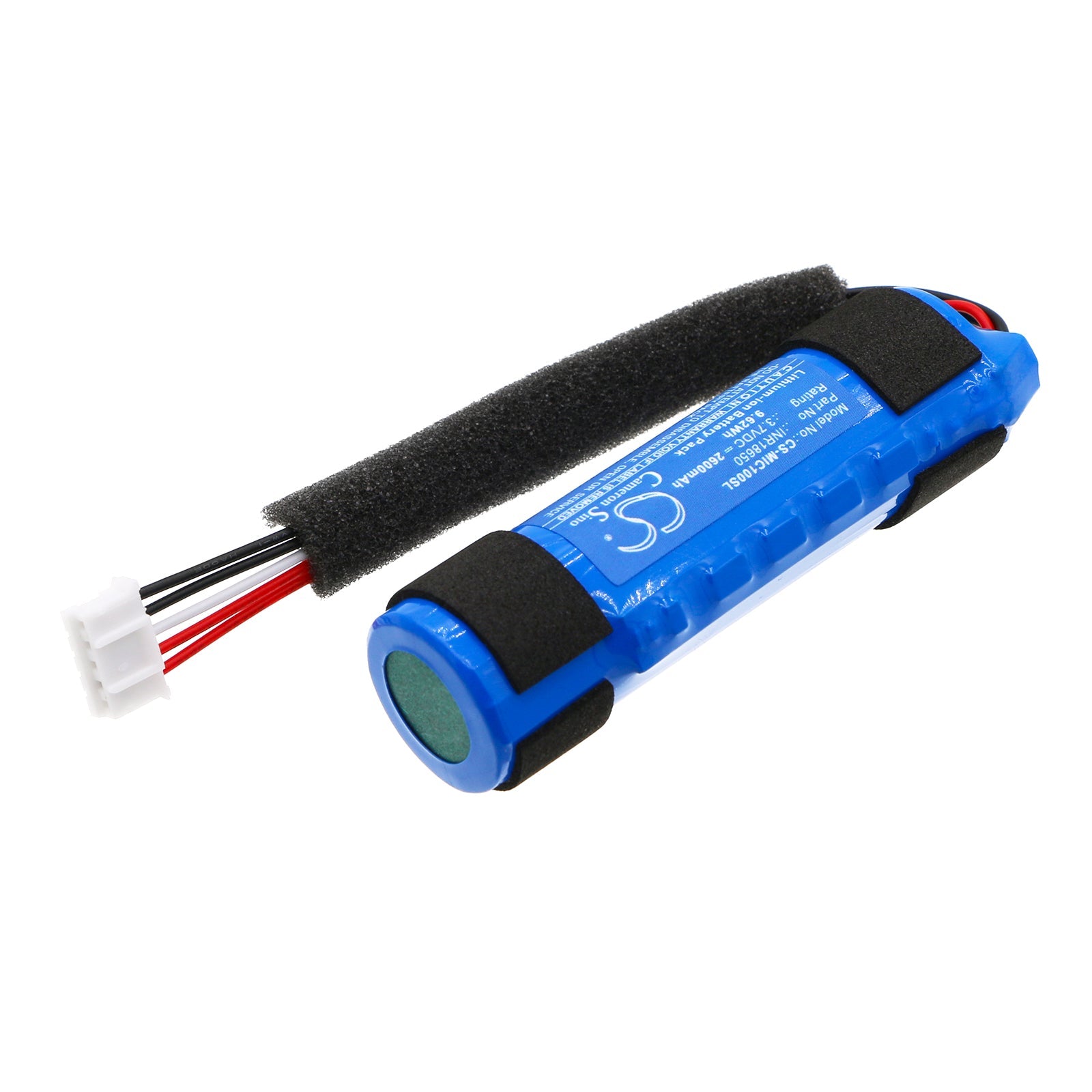 Li-ion, Speaker Battery fits Monster Icon, Mnicon, 3.7V, 2600mAh Speaker Cameron Sino Technology Limited