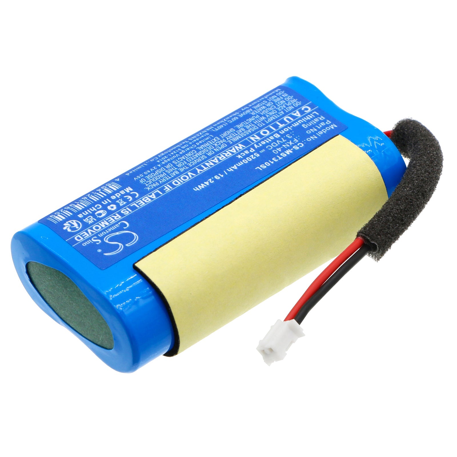 Li-ion, Speaker Battery fits Monster S310, Superstar, 3.7V, 5200mAh Speaker Cameron Sino Technology Limited
