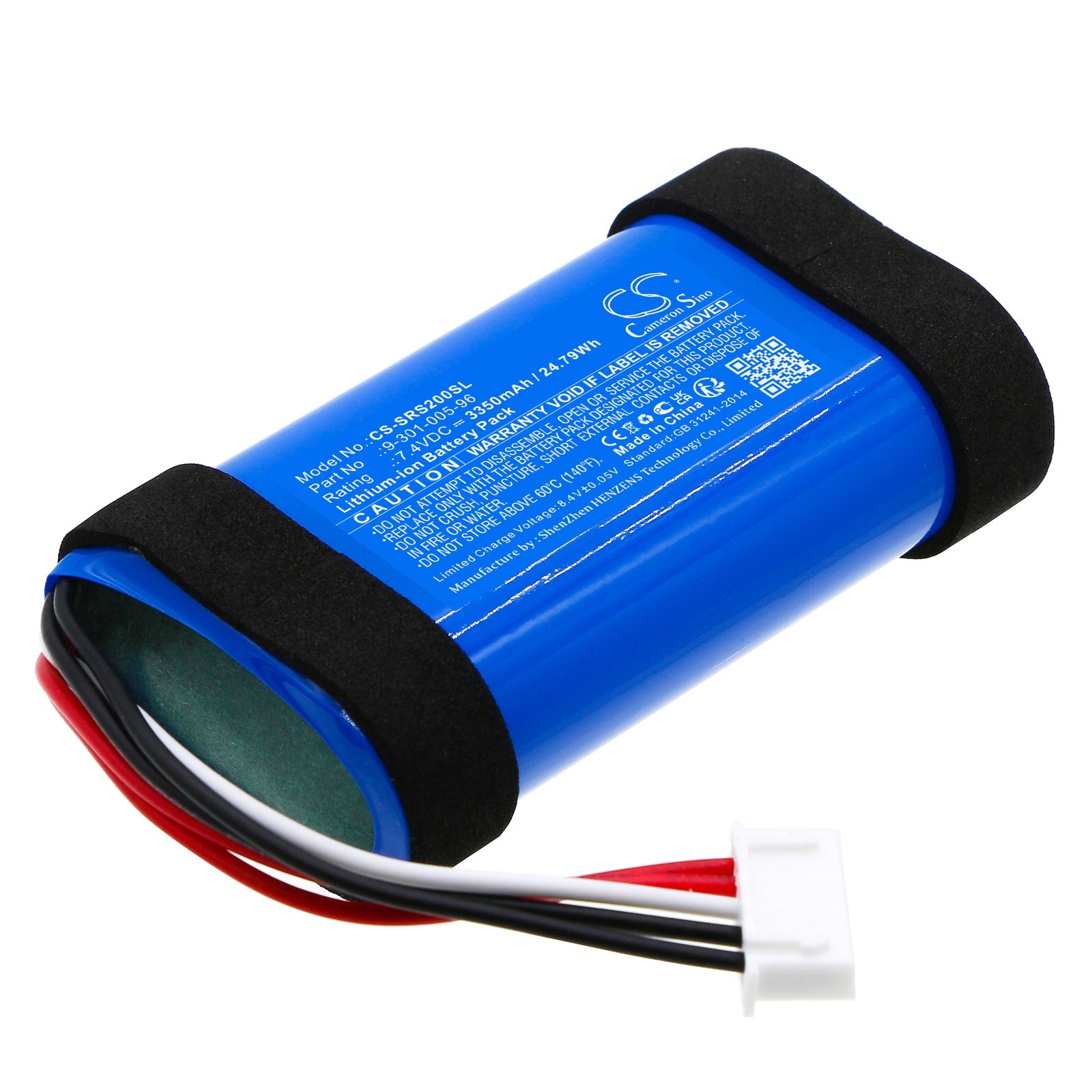 Li-ion, Speaker Battery fits Sony Lspx-s2, Lspx-s3, 7.4V, 3350mAh Speaker Cameron Sino Technology Limited