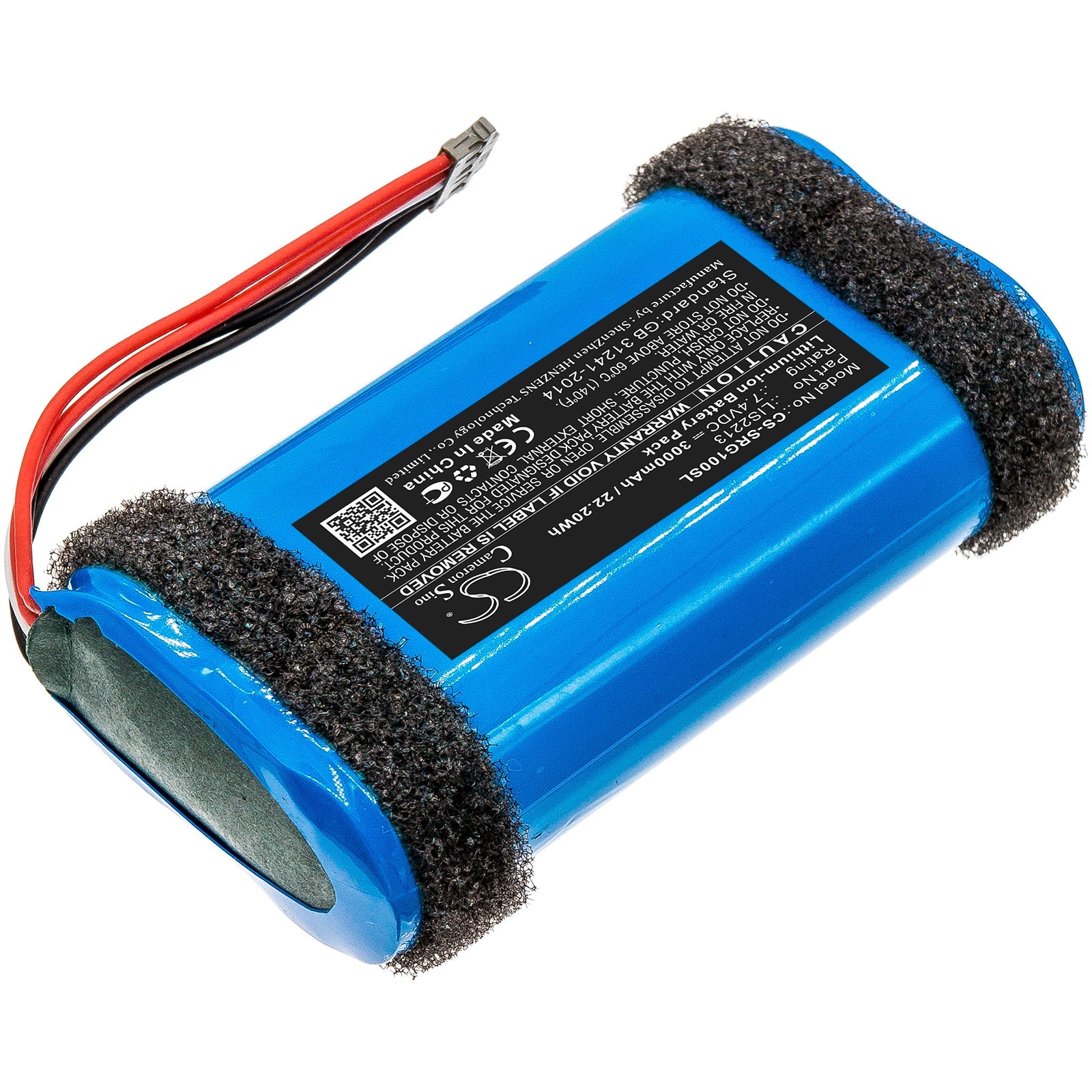 Li-ion Speaker Battery fits Sony, Srs-hg1, Srs-hg110, Srs-hg2 7.4V, 3000mAh Speaker Cameron Sino Technology Limited
