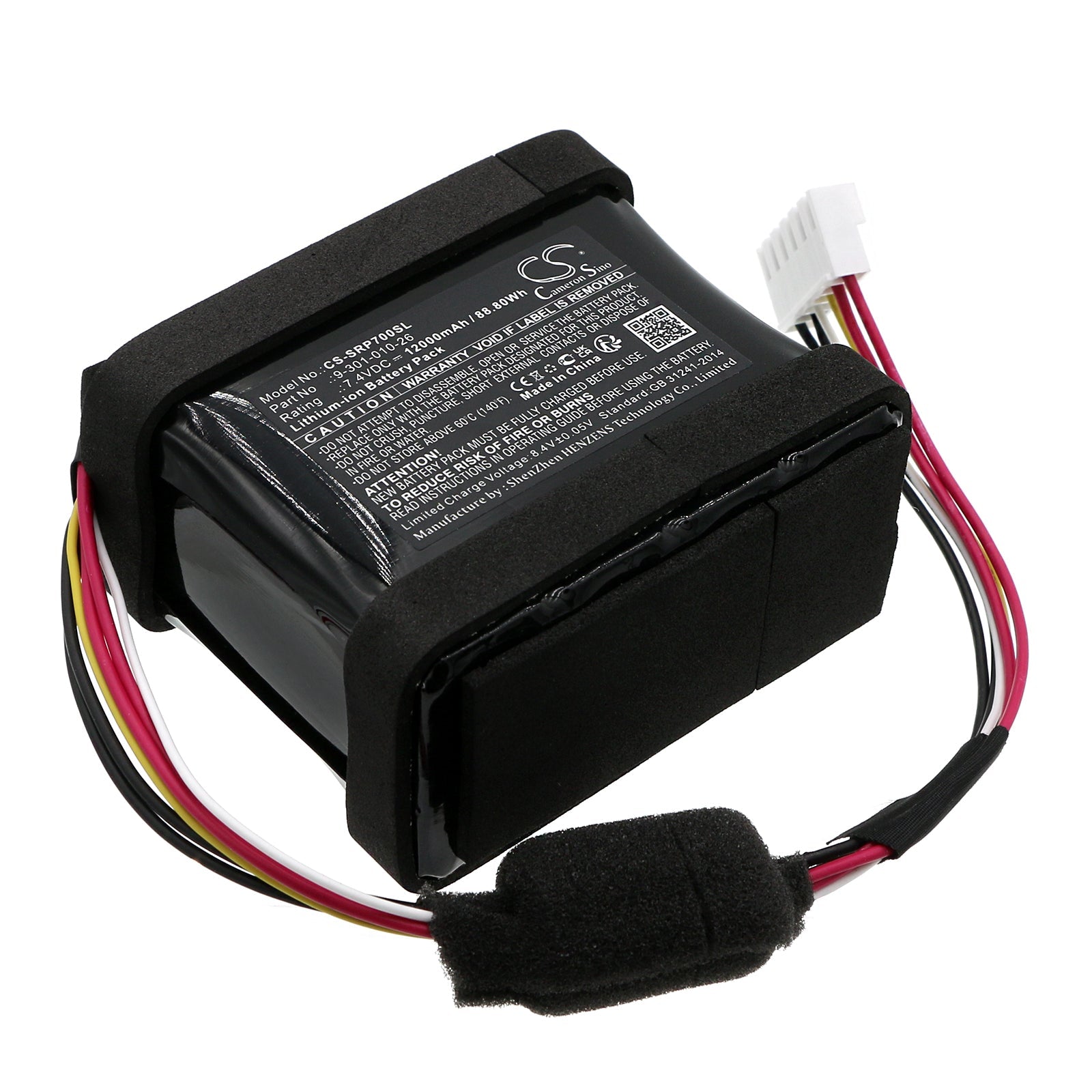 Li-ion, Speaker Battery fits Sony Srs-xp700, 7.4V, 12000mAh Speaker Cameron Sino Technology Limited