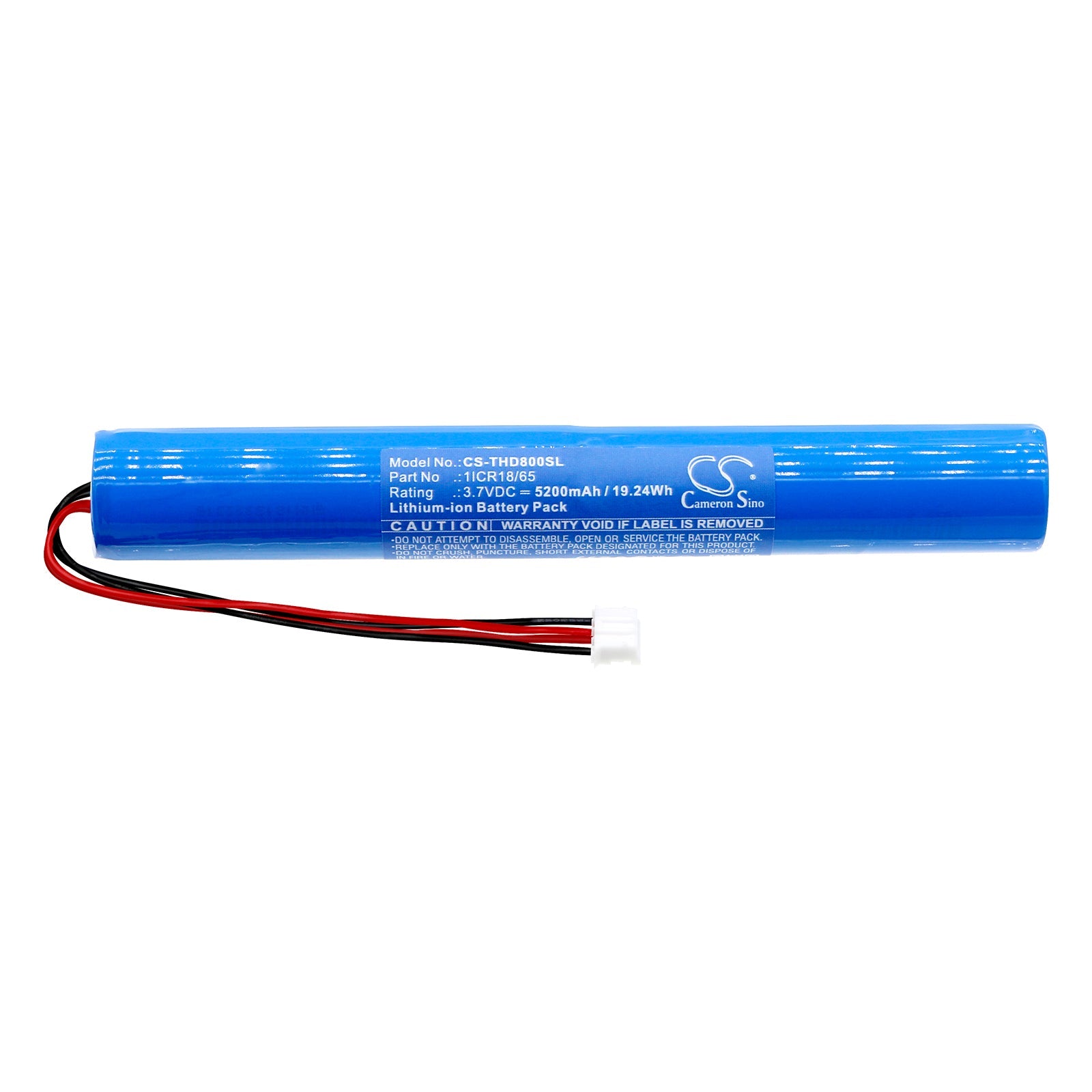 Li-ion, Speaker Battery fits Tecsun Hd80, 3.7V, 5200mAh Speaker Cameron Sino Technology Limited