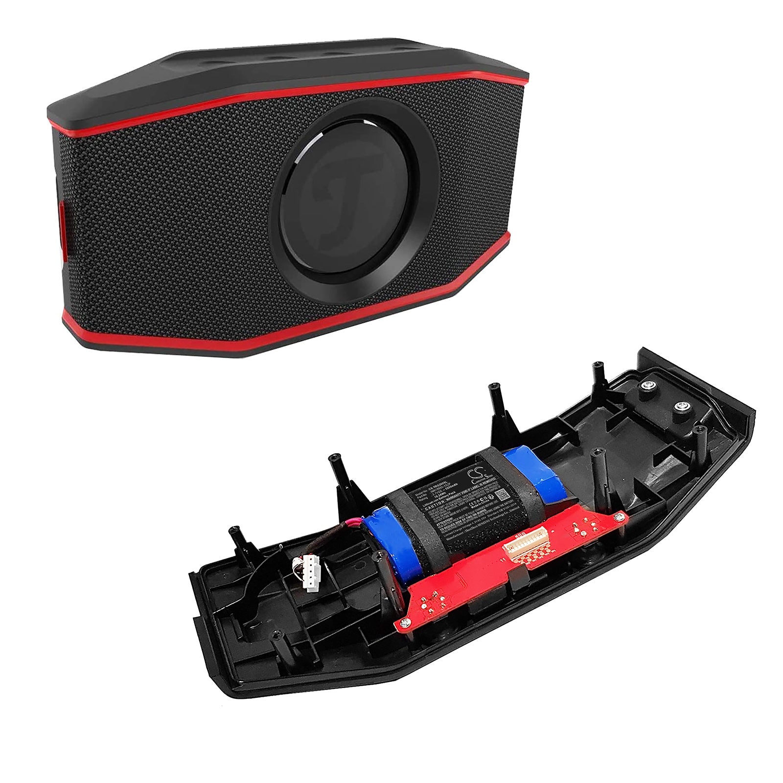 Li-ion, Speaker Battery fits Teufel Rockster Go 2, 3.7V, 5200mAh Speaker Cameron Sino Technology Limited