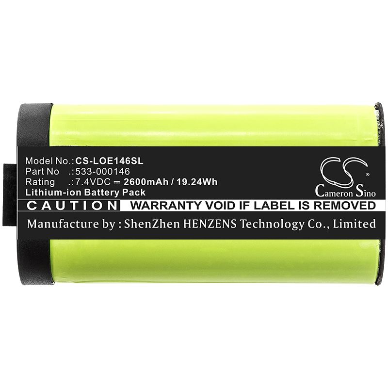 Li-ion Speaker Speaker Battery fits Logitech, 084-000845, 984-001362 7.4V, 2600mAh Speaker Cameron Sino Technology Limited