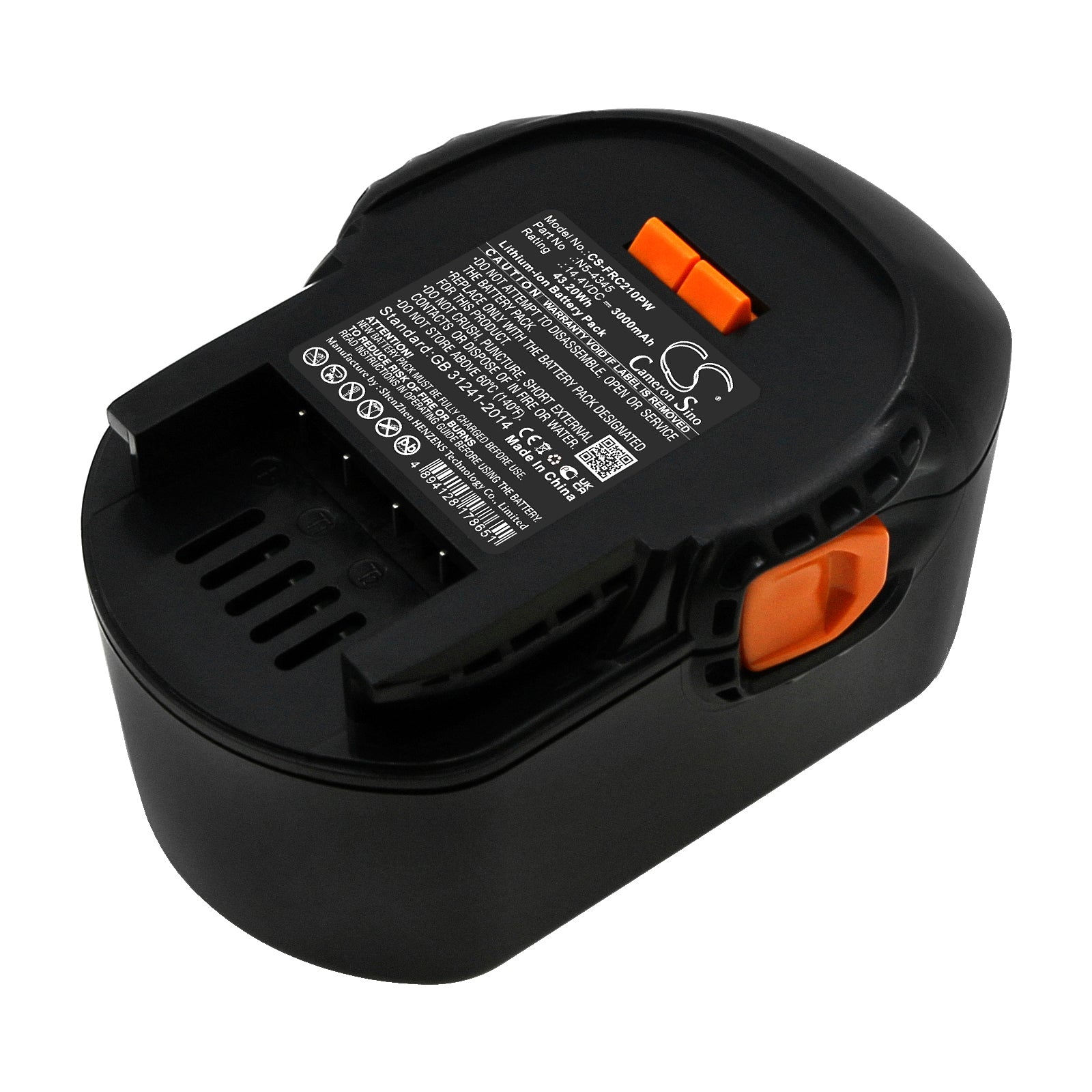 Li-ion, Strapping Tools Battery fits Fromm Dynamic 2100, 14.4V, 3000mAh Strapping Tools Cameron Sino Technology Limited