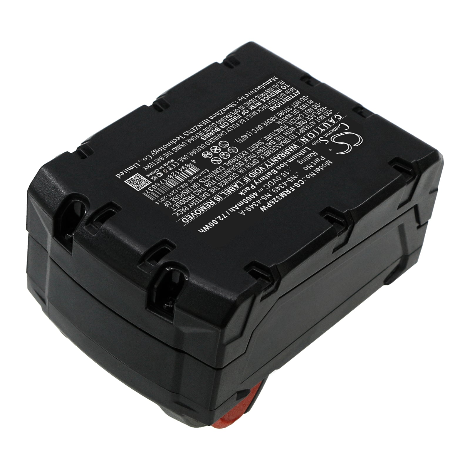 Li-ion, Strapping Tools Battery fits Fromm P318, P326, 18.0V, 4000mAh Strapping Tools Cameron Sino Technology Limited