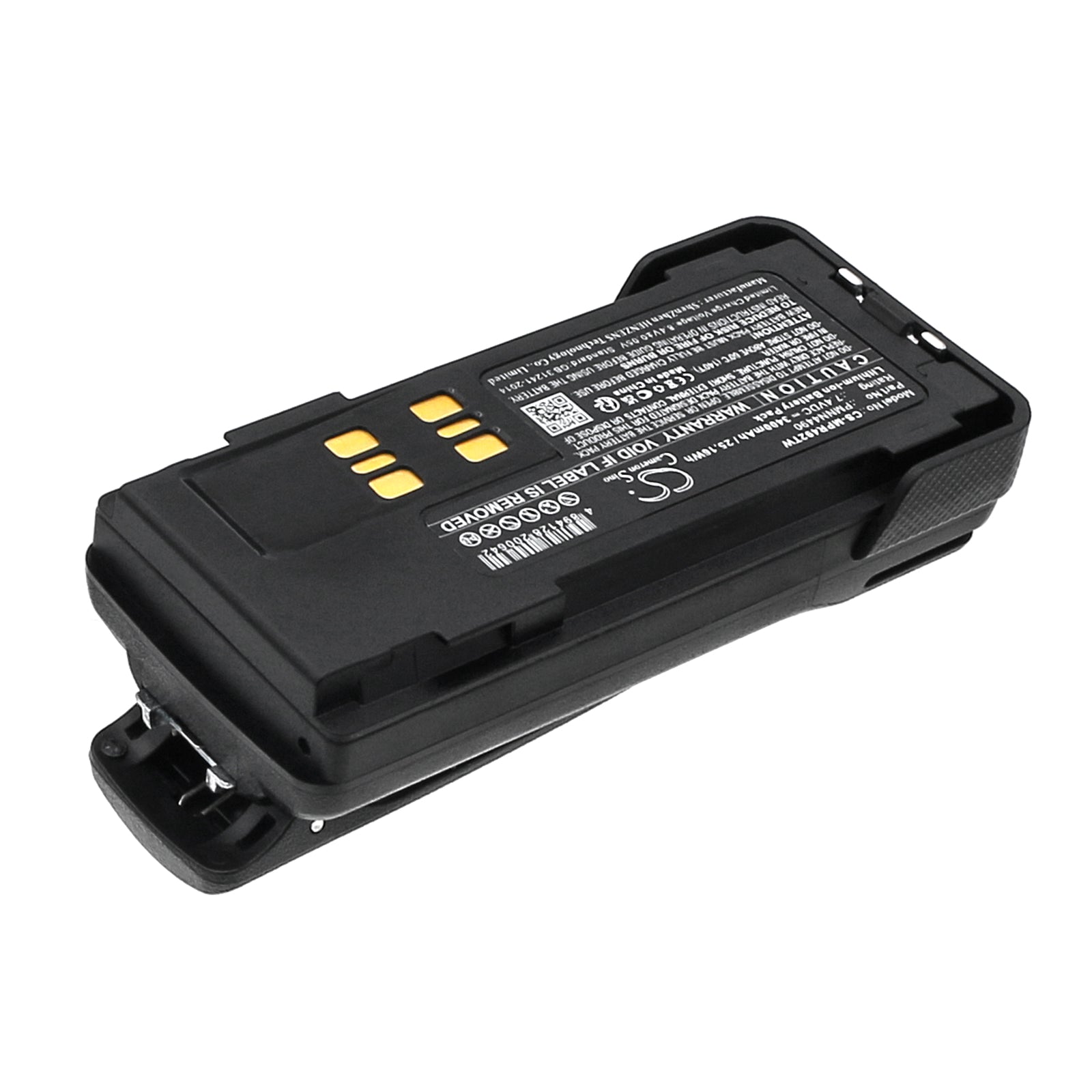 Li-ion, Two-Way Radio Battery fits Motorola Dep550e, Dep570, 7.4V, 3400mAh Two-Way Radio Cameron Sino Technology Limited