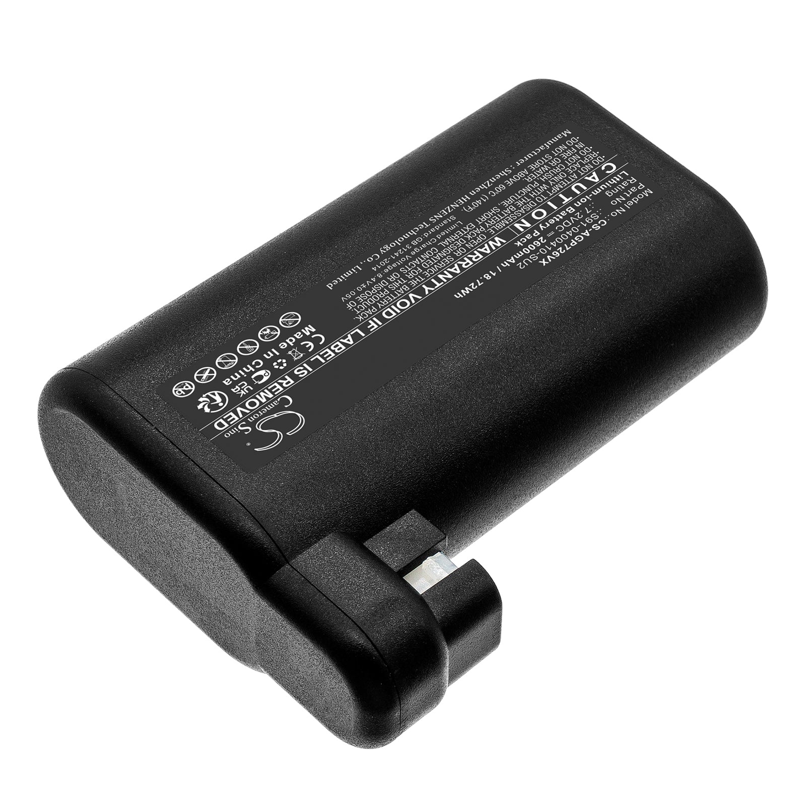 Li-ion, Vacuum Battery fits Aeg Electrolux Osiris, Rx9, 7.2V, 2600mAh Vacuum Cameron Sino Technology Limited