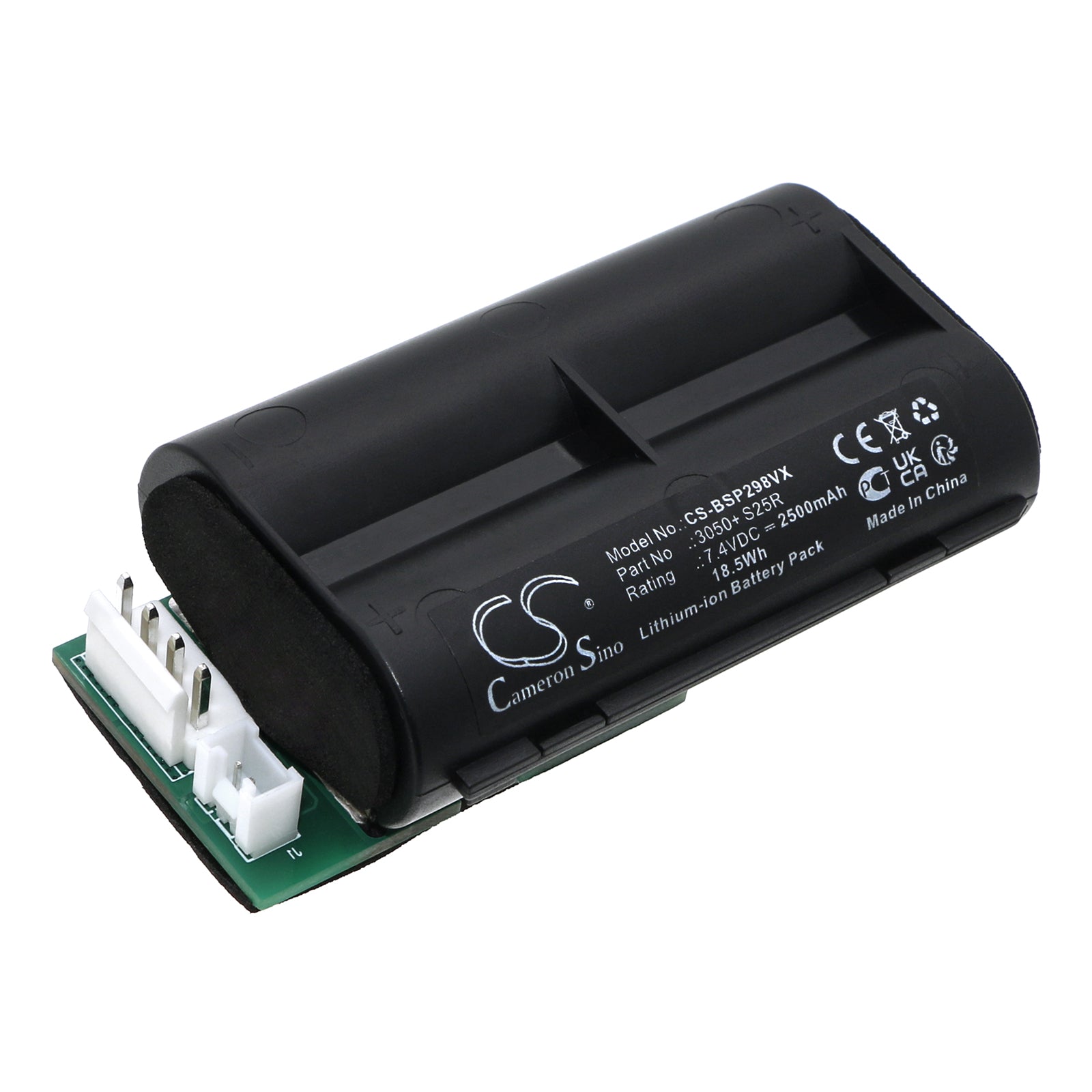 Li-ion, Vacuum Battery fits Bissell 2837, 2837+, 7.4V, 2500mAh Vacuum Cameron Sino Technology Limited