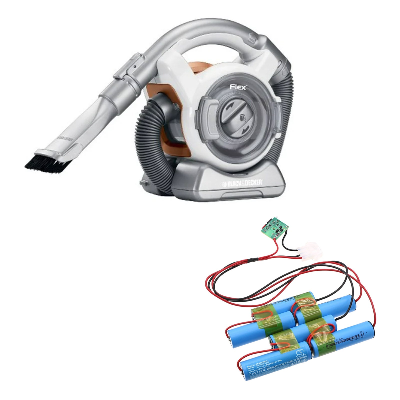 Li-ion, Vacuum Battery fits Black&decker Fhv1200 Type 1, 11.1V, 5200mAh Vacuum Cameron Sino Technology Limited