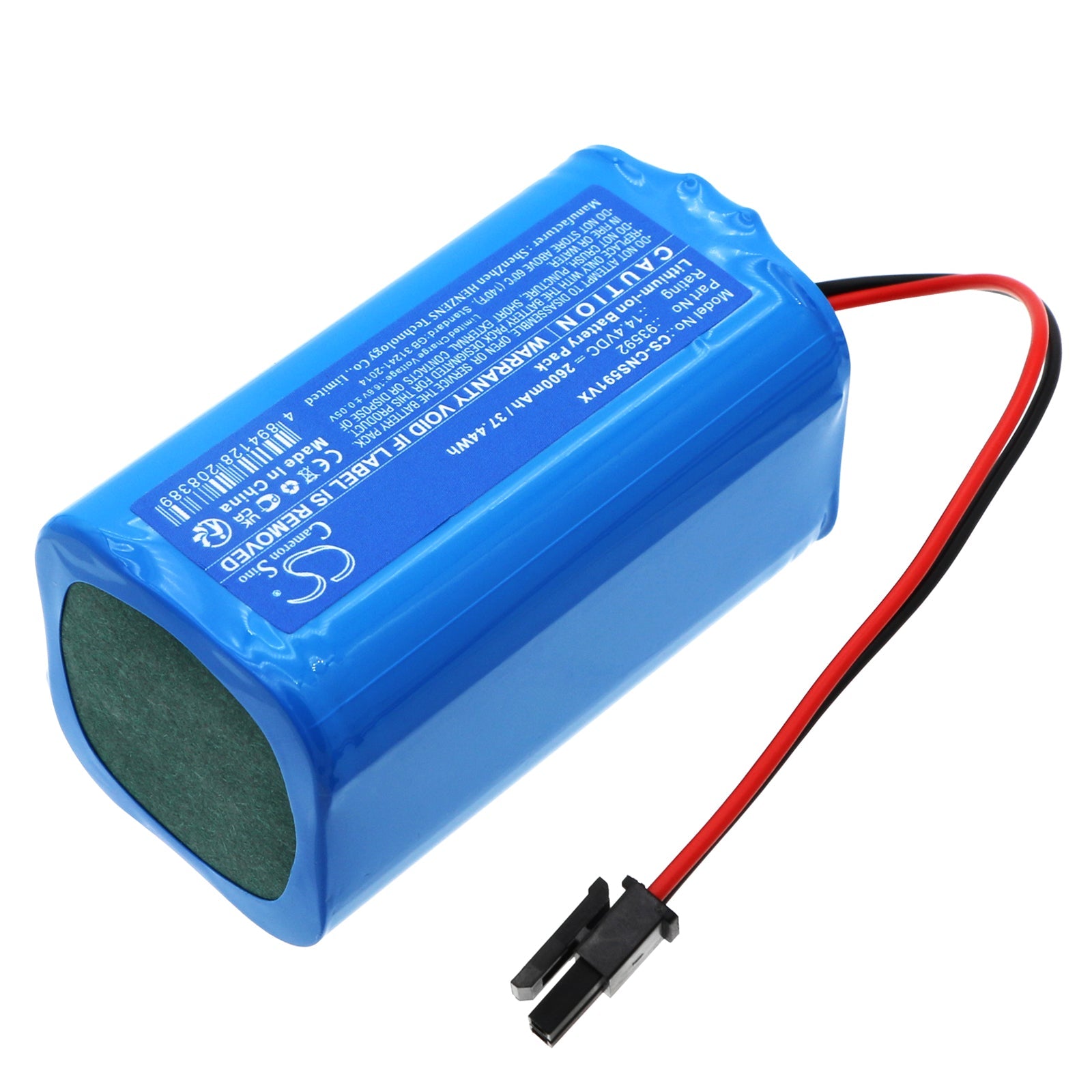 Li-ion, Vacuum Battery fits Cecotec Conga 5290 Ultra Home, 14.4V, 2600mAh Vacuum Cameron Sino Technology Limited