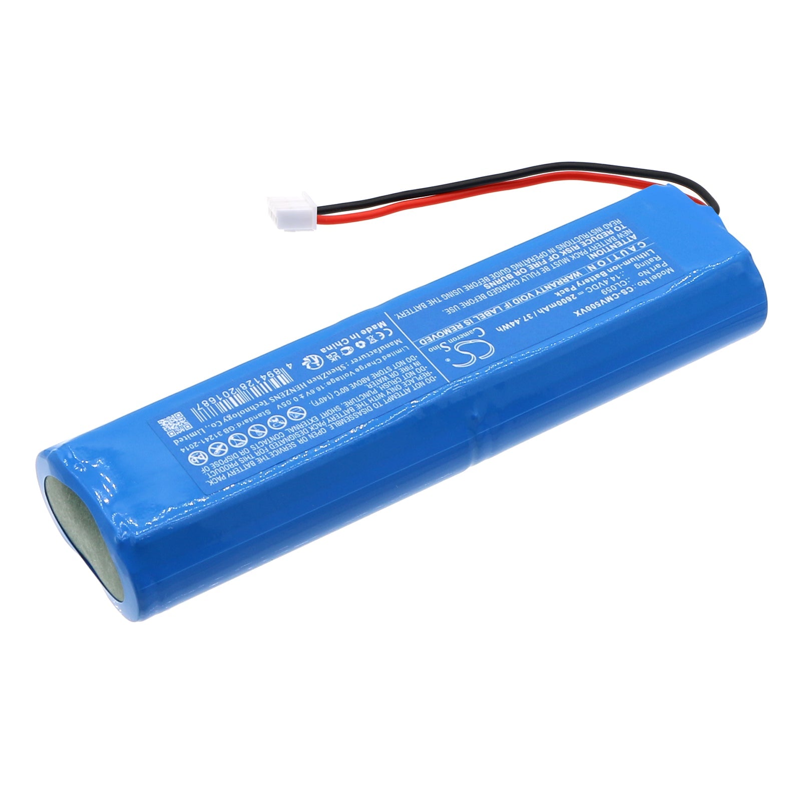 Li-ion, Vacuum Battery fits Cleanmate Rv500, 14.4V, 2600mAh Vacuum Cameron Sino Technology Limited