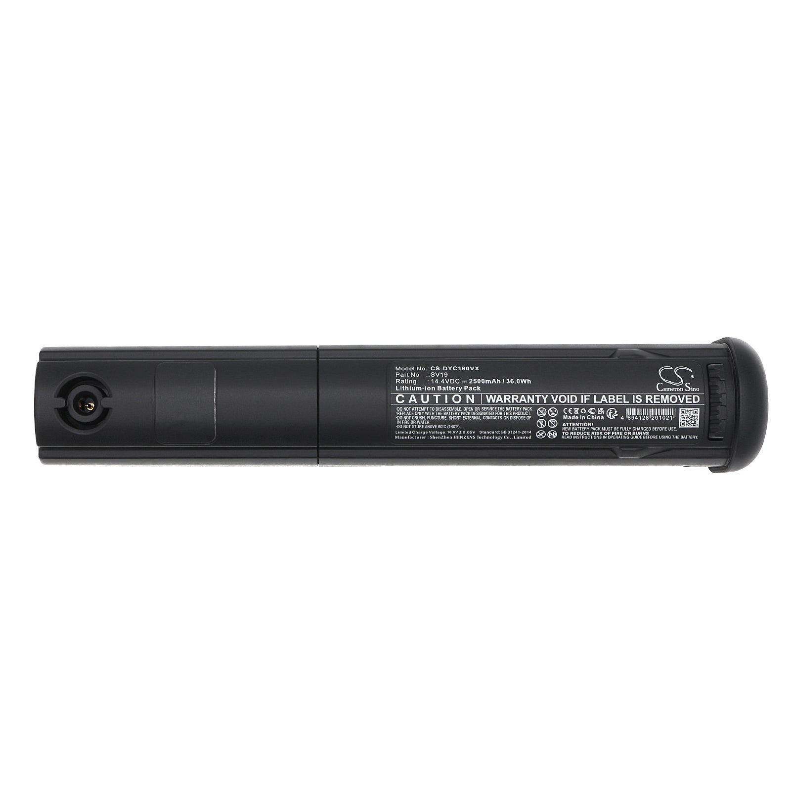 Li-ion, Vacuum Battery fits Dyson Omni-glide, 14.4V, 2500mAh Vacuum Cameron Sino Technology Limited