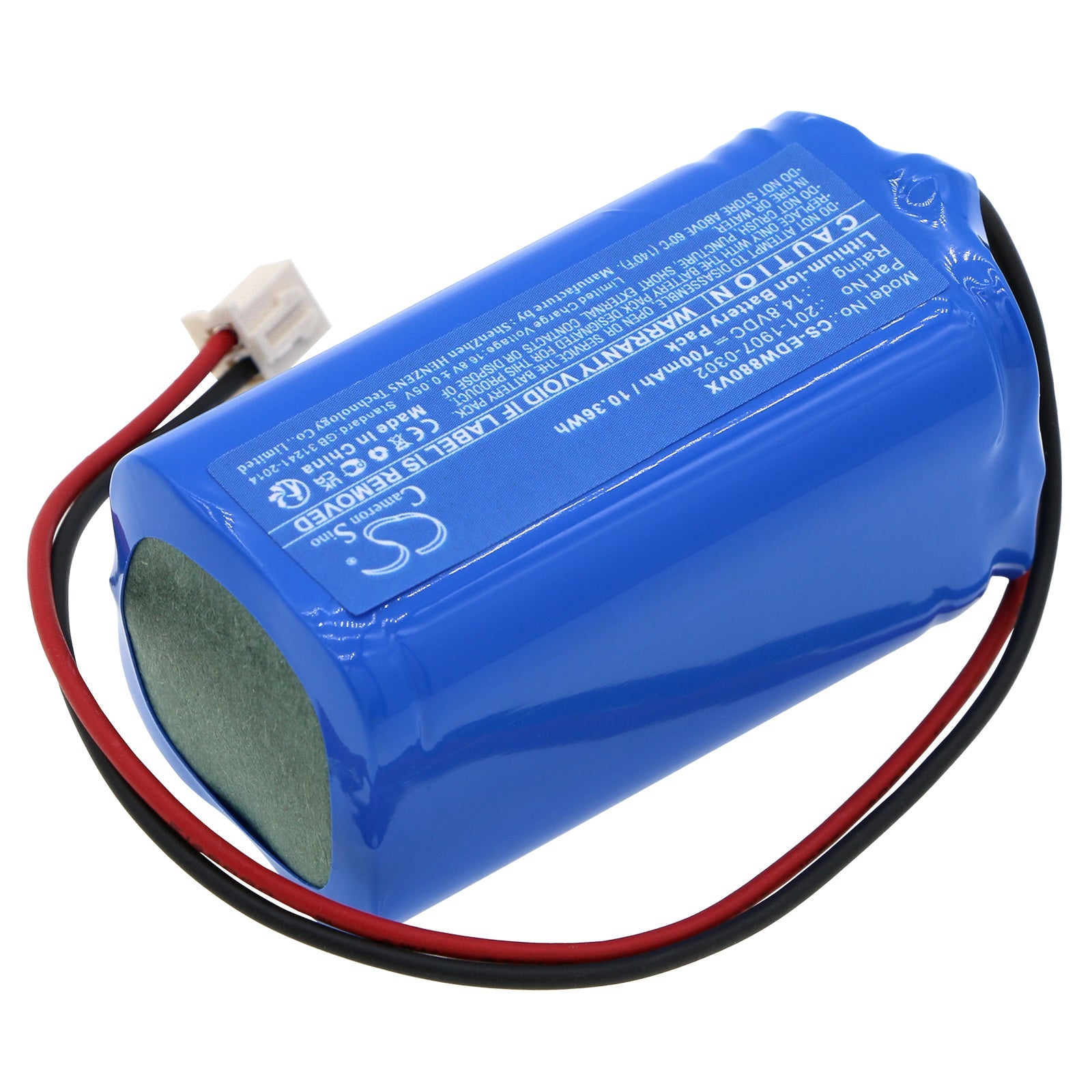 Li-ion, Vacuum Battery fits Ecovacs W880, Winbot 880, 14.8V, 700mAh Vacuum Cameron Sino Technology Limited