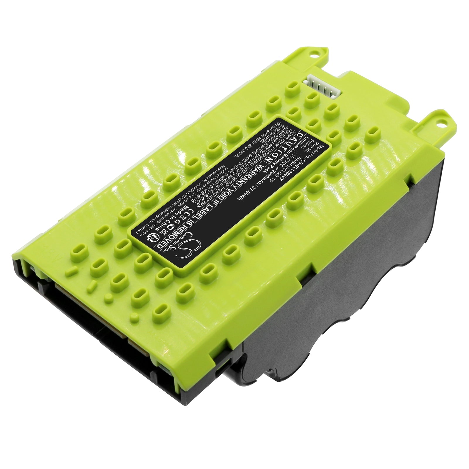 Li-ion, Vacuum Battery fits Electrolux Erg36, Es31c183db, 18.5V, 2500mAh Vacuum Cameron Sino Technology Limited