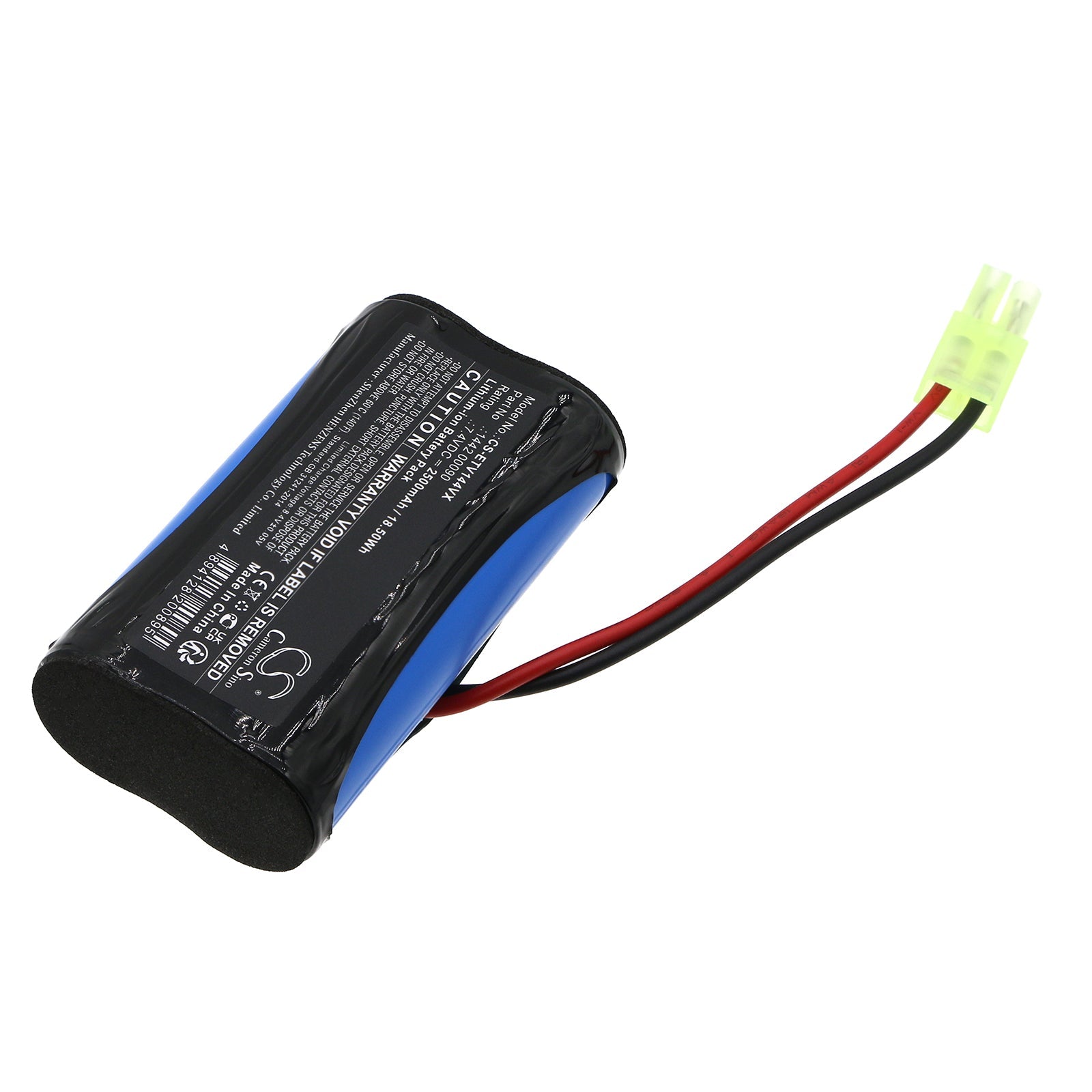Li-ion, Vacuum Battery fits Eta 1442 Verto, 7.4V, 2500mAh Vacuum Cameron Sino Technology Limited