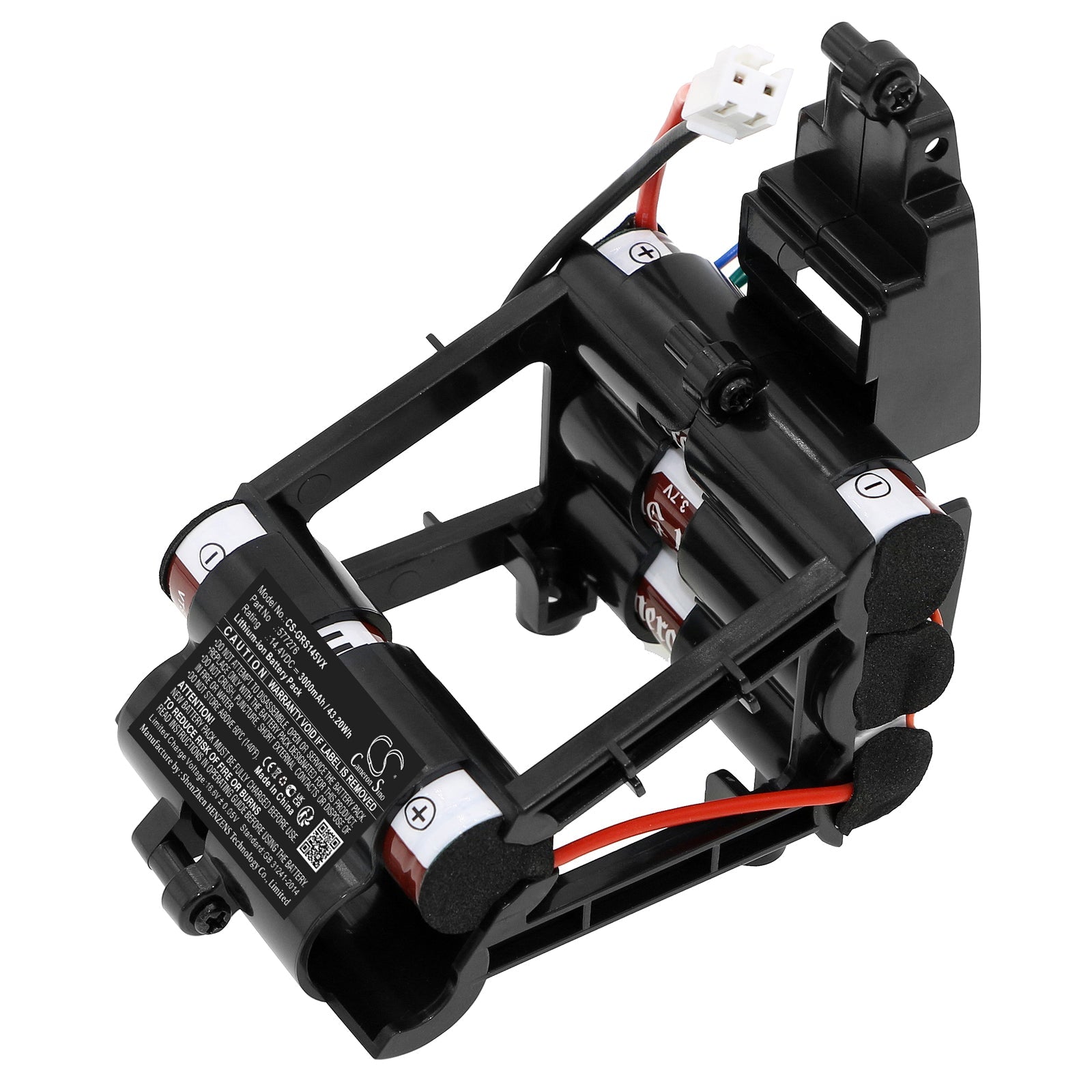 Li-ion, Vacuum Battery fits Gorenje Svc144fbk, Svc144fw, 14.4V, 3000mAh Vacuum Cameron Sino Technology Limited