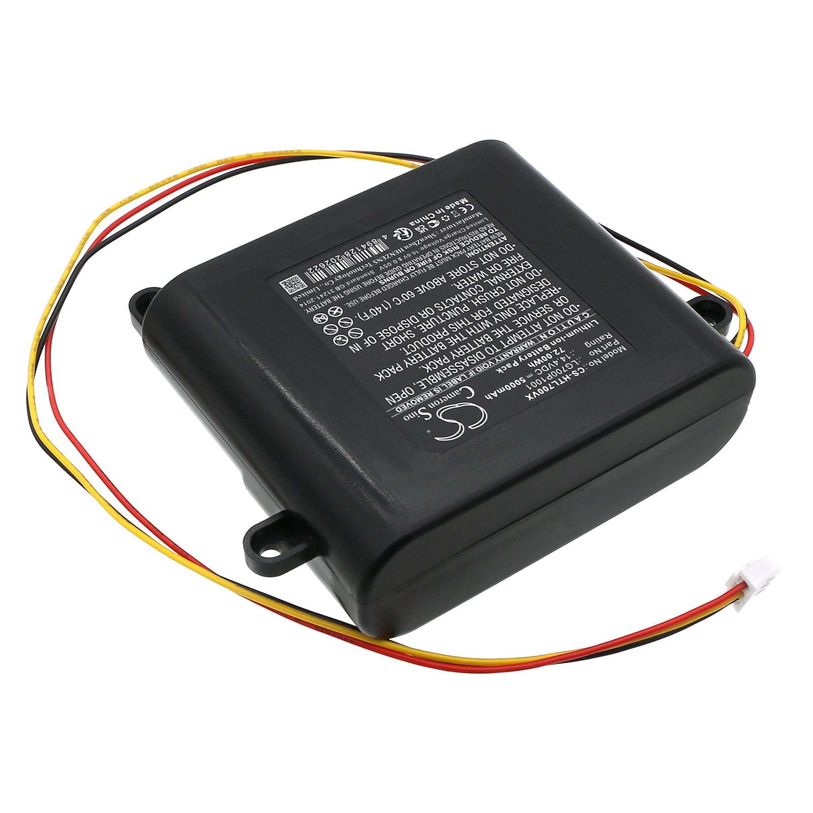 Li-ion, Vacuum Battery fits Hobot Legee 7, 14.4V, 5000mAh Vacuum Cameron Sino Technology Limited