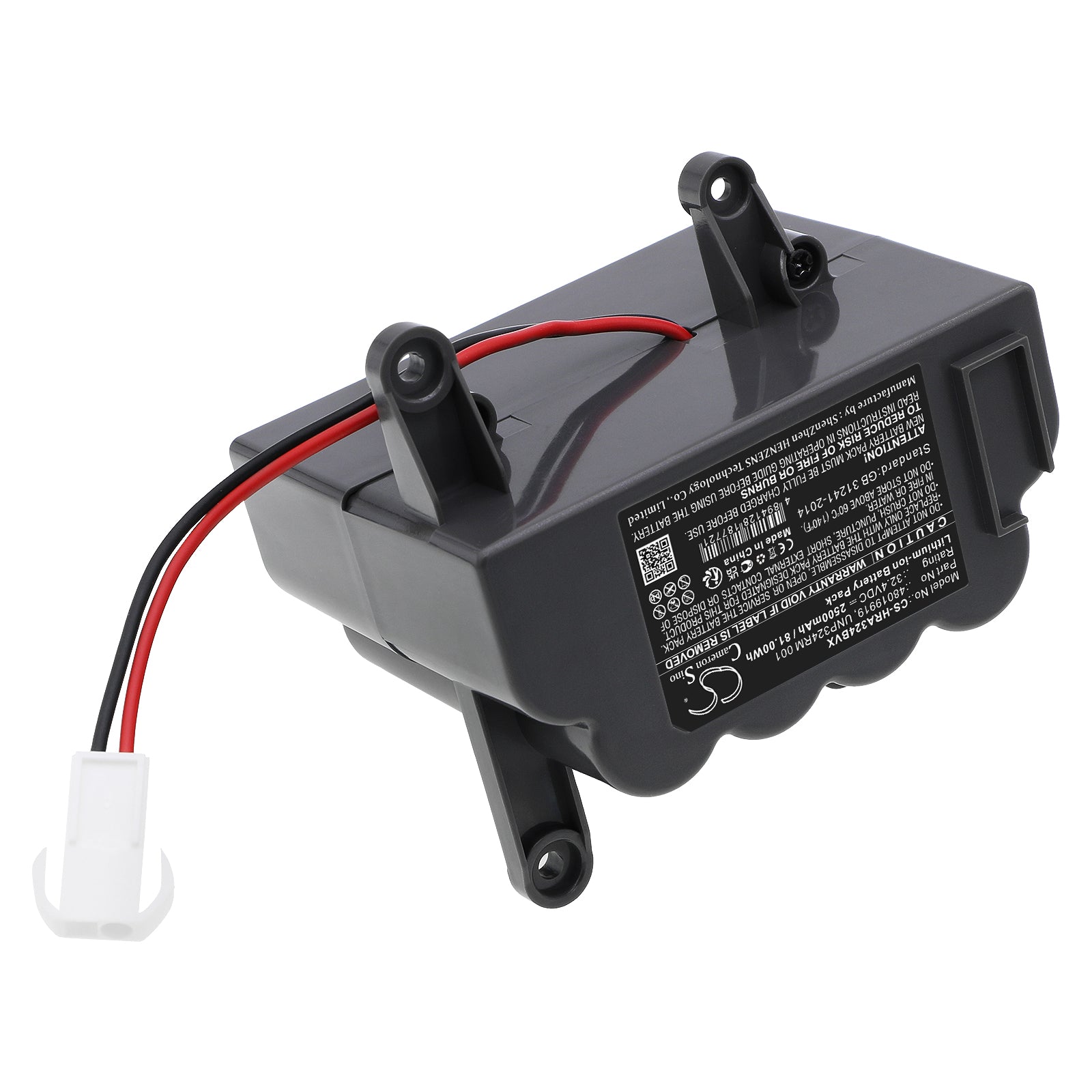 Li-ion, Vacuum Battery fits Hoover 39400263, 39400269, 32.4V, 2500mAh Vacuum Cameron Sino Technology Limited