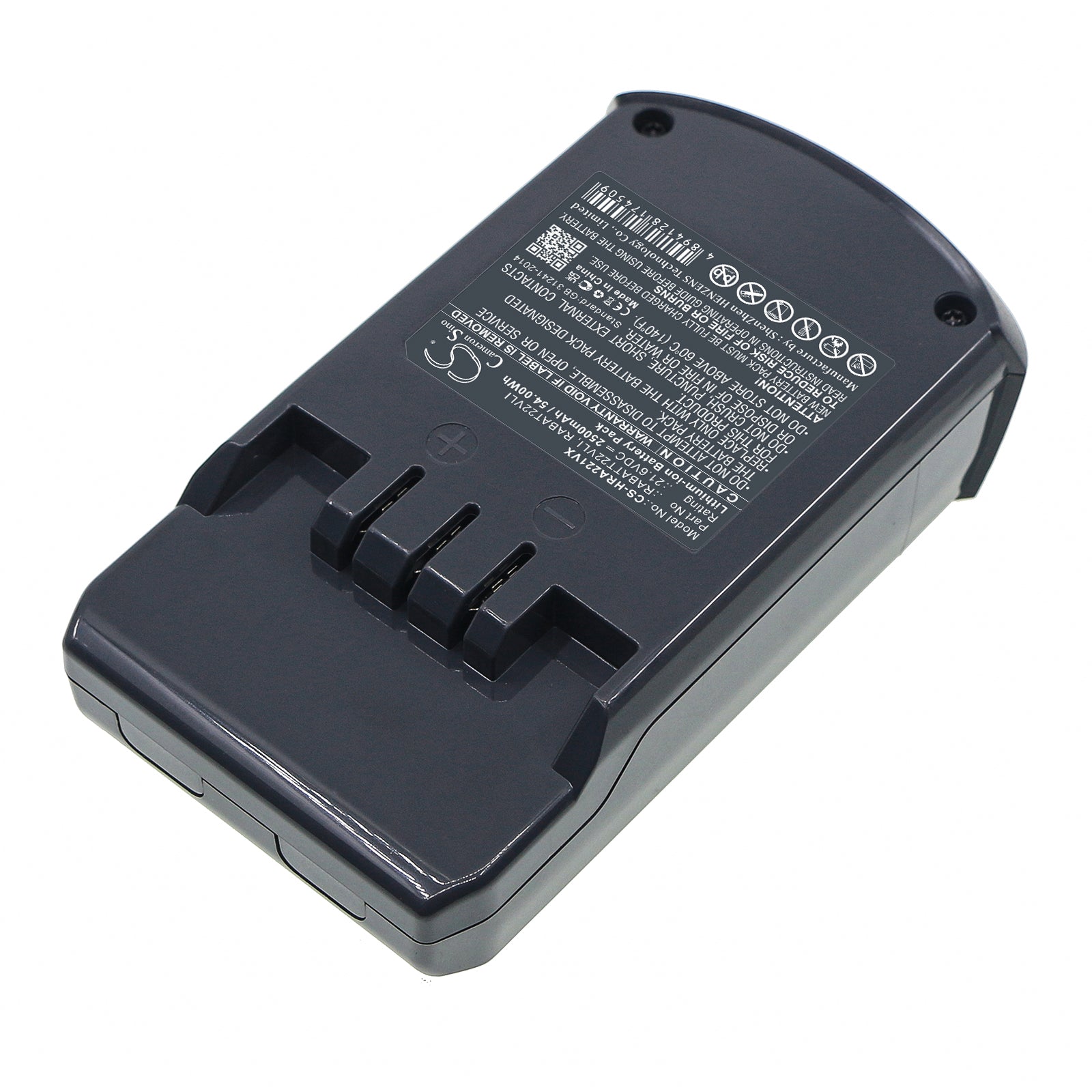 Li-ion, Vacuum Battery fits Hoover Ds22g, Ds22g001, 21.6V, 2500mAh Vacuum Cameron Sino Technology Limited