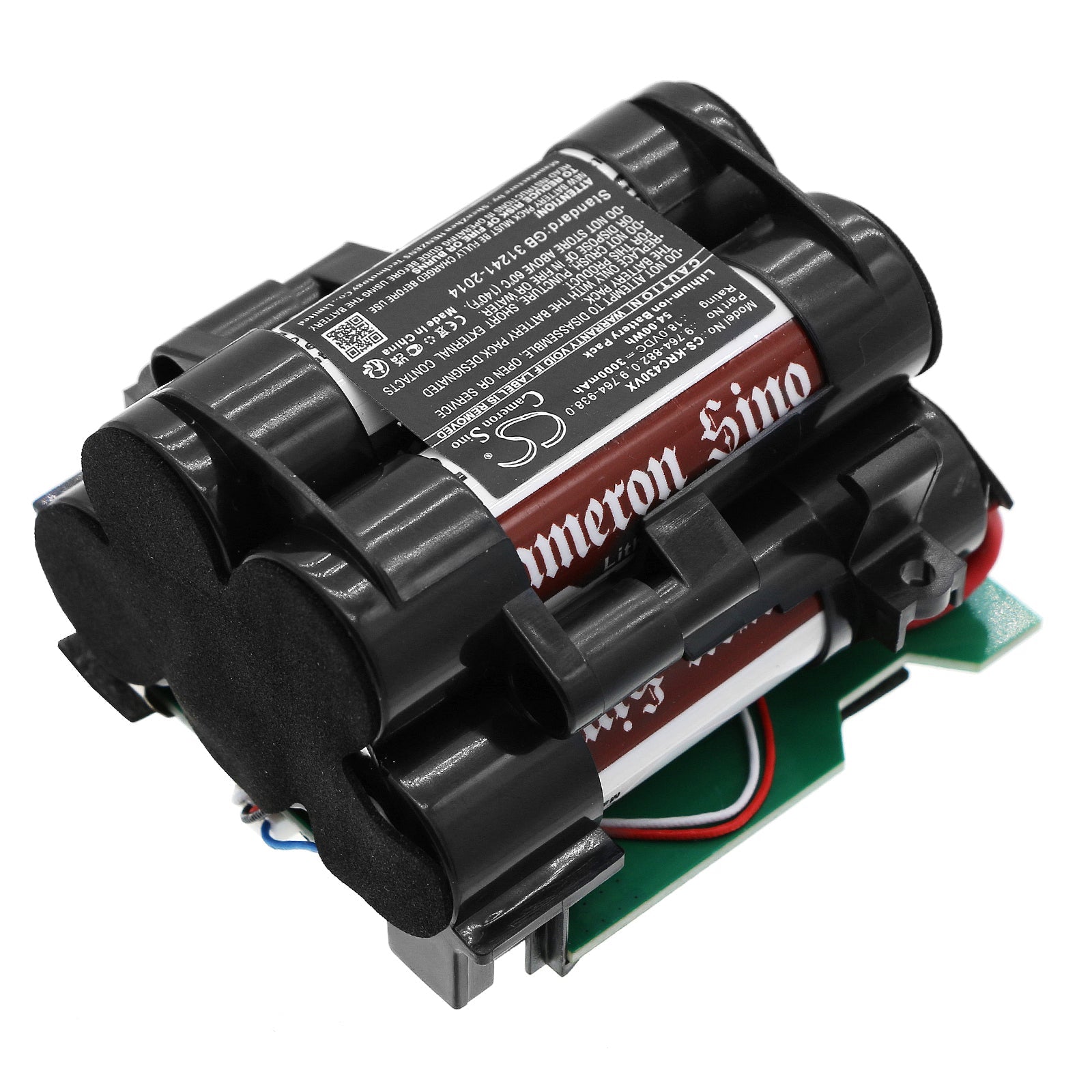 Li-ion, Vacuum Battery fits Karcher 064200, Vc 4i, 18.0V, 3000mAh Vacuum Cameron Sino Technology Limited