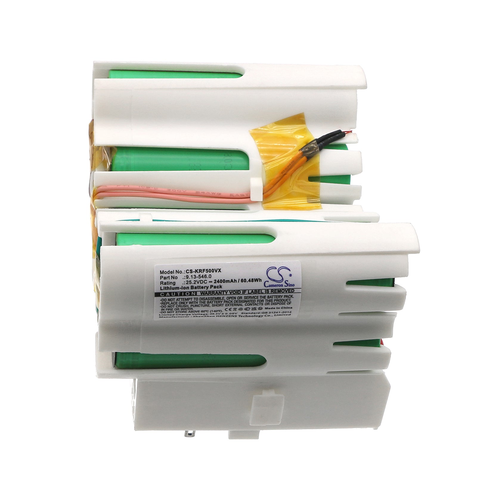 Li-ion, Vacuum Battery fits Karcher 1.055-601.0, Basic Fc 5 Cordless, 25.2V, 2400mAh Vacuum Cameron Sino Technology Limited