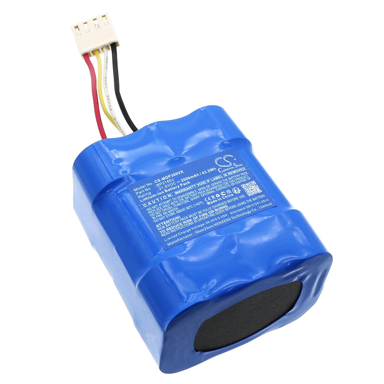 Li-ion, Vacuum Battery fits Media P3 Multi, V1 Pro, 21.6V, 2000mAh Vacuum Cameron Sino Technology Limited