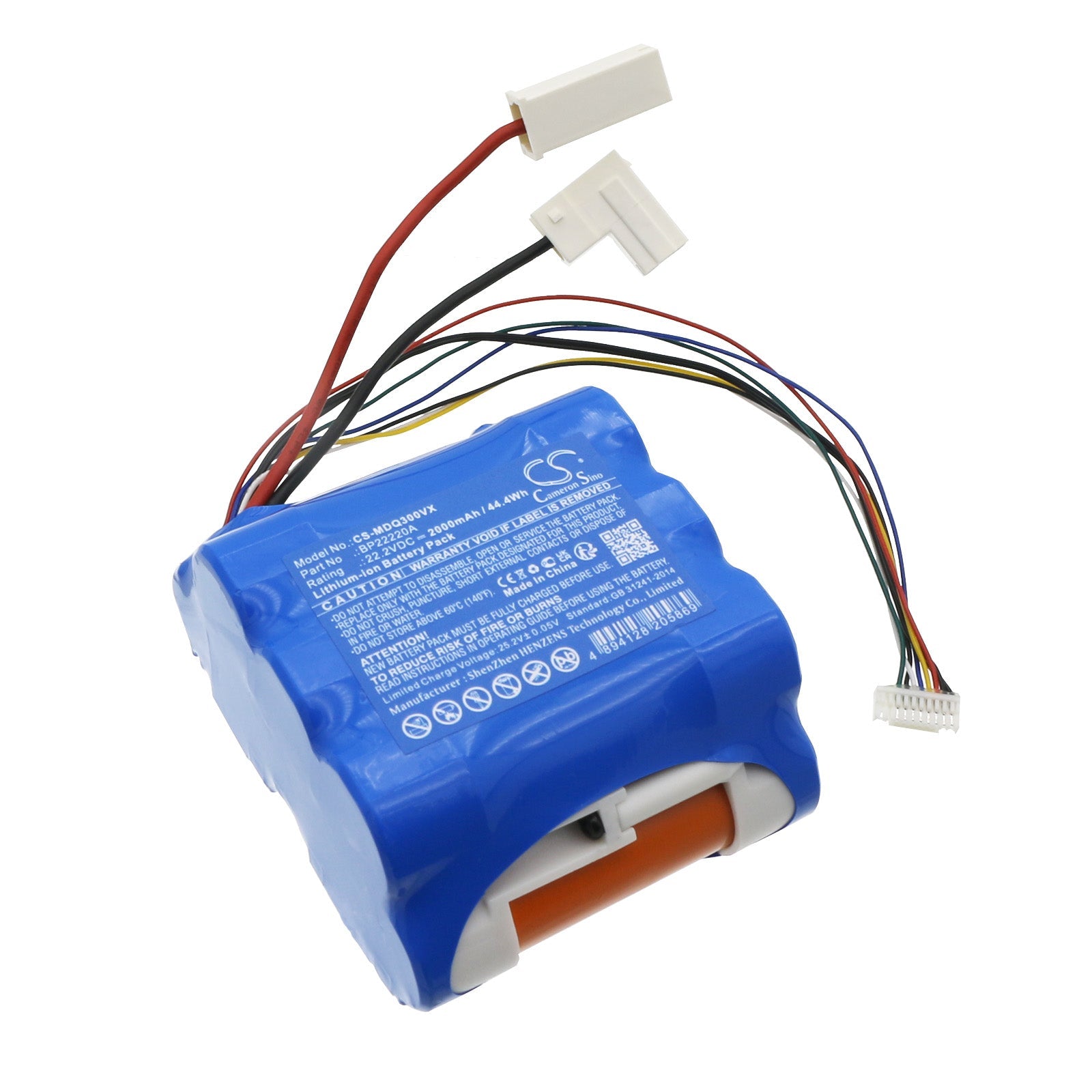 Li-ion, Vacuum Battery fits Media Q3, Q3 Lady, 22.2V, 2000mAh Vacuum Cameron Sino Technology Limited