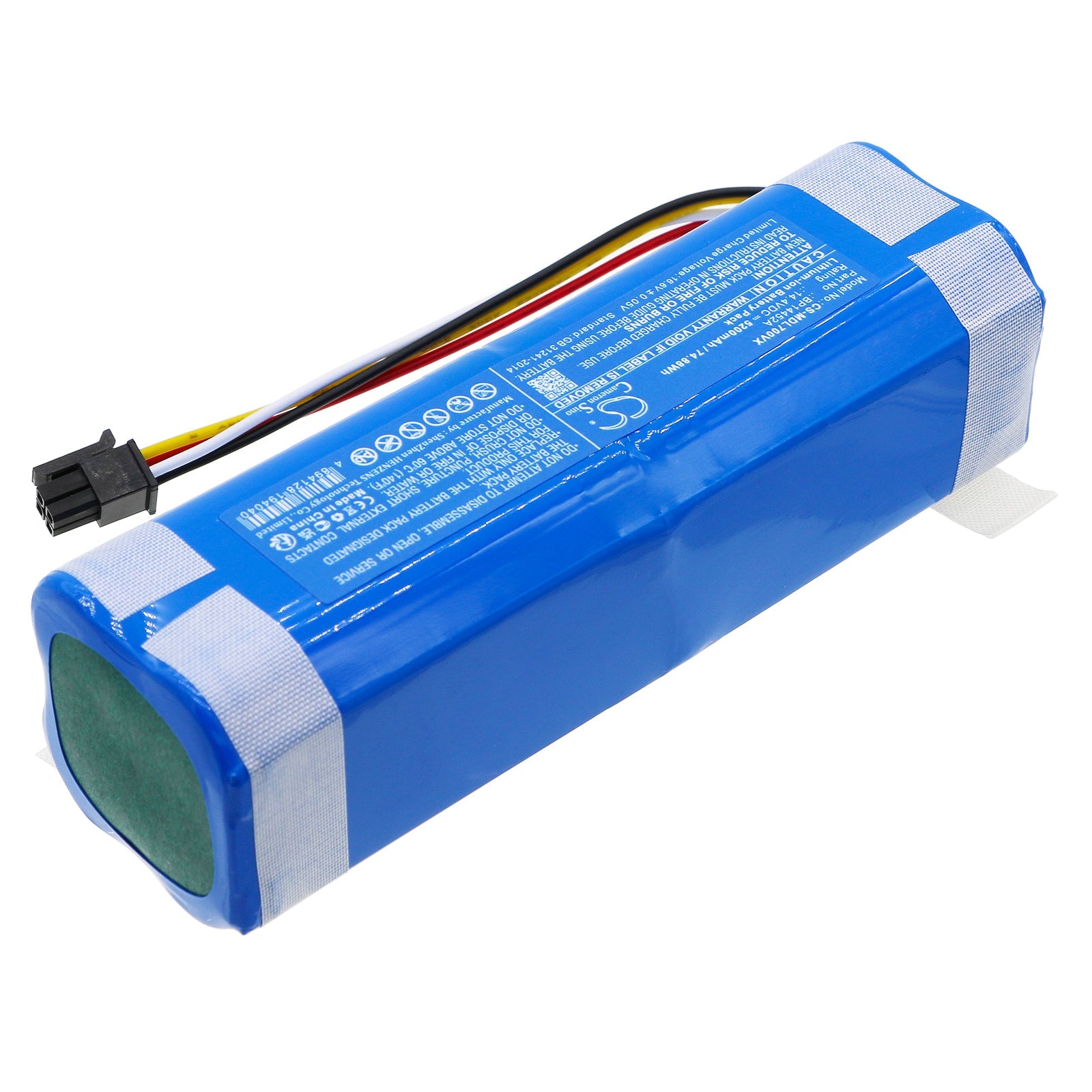 Li-ion, Vacuum Battery fits Midea I10, M7 Max, 14.4V, 5200mAh Vacuum Cameron Sino Technology Limited