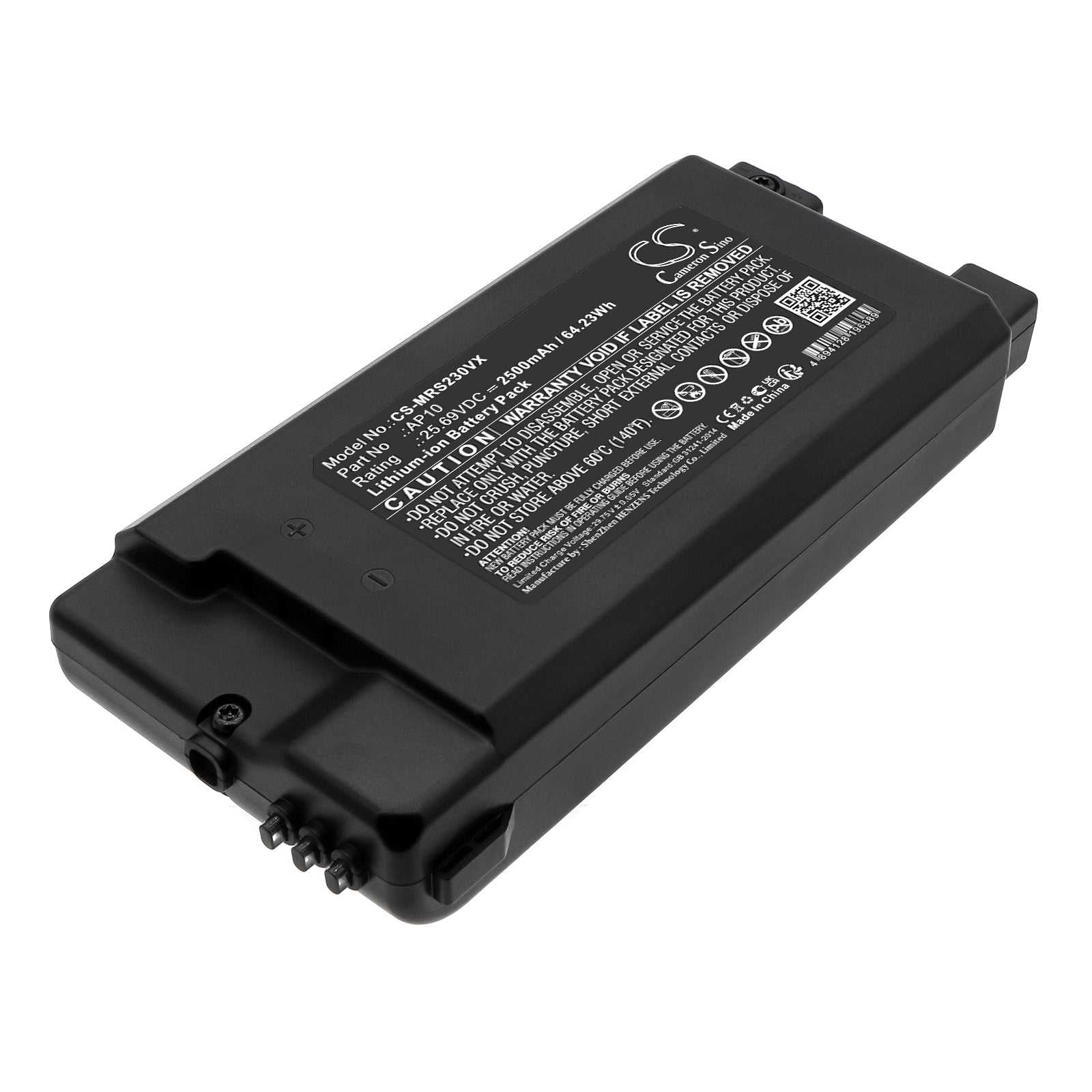 Li-ion, Vacuum Battery fits Miele Duoflex Allfloor, Duoflex Cat & Dog, 25.69V, 2500mAh Vacuum Cameron Sino Technology Limited