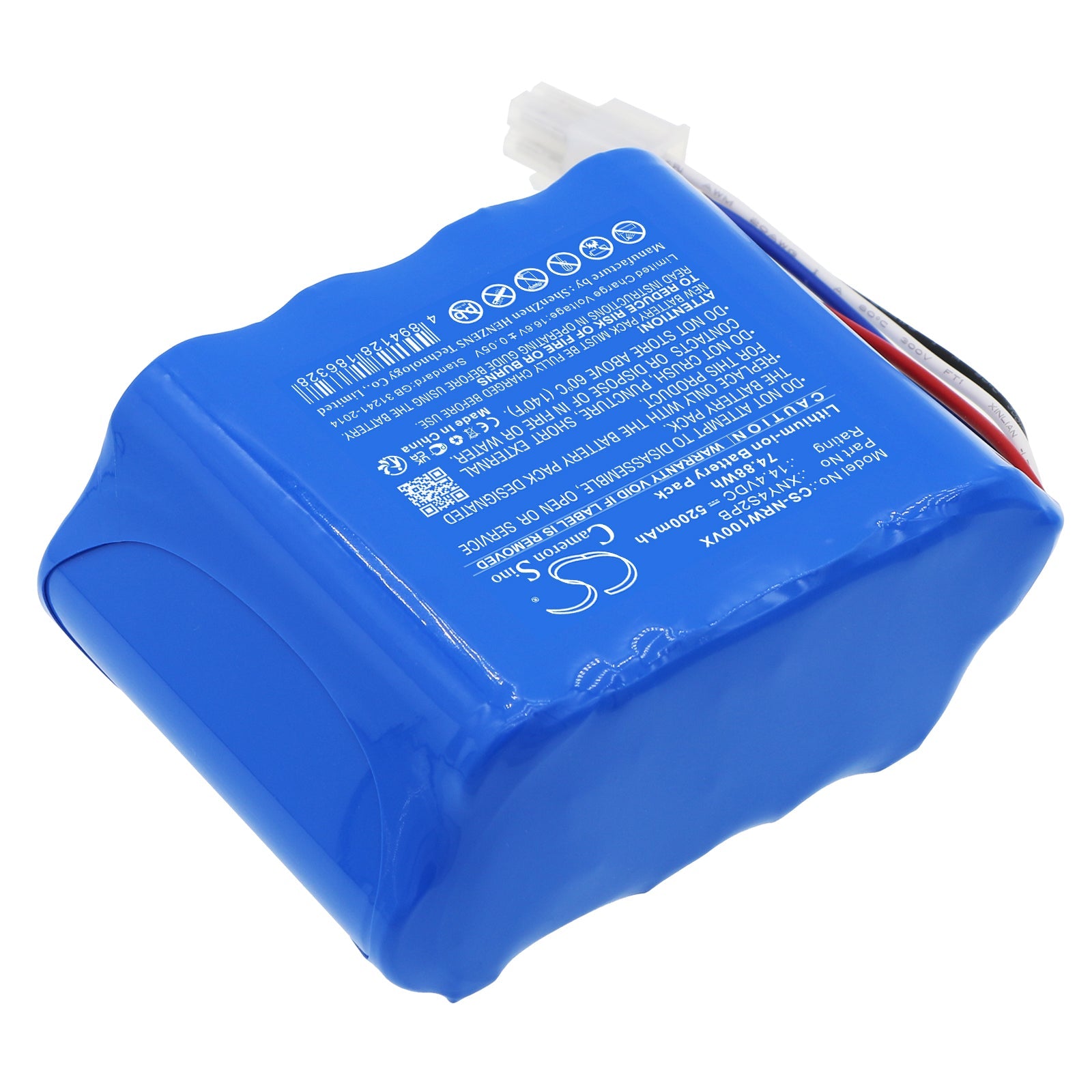 Li-ion, Vacuum Battery fits Narwal J1, J2, 14.4V, 5200mAh Vacuum Cameron Sino Technology Limited