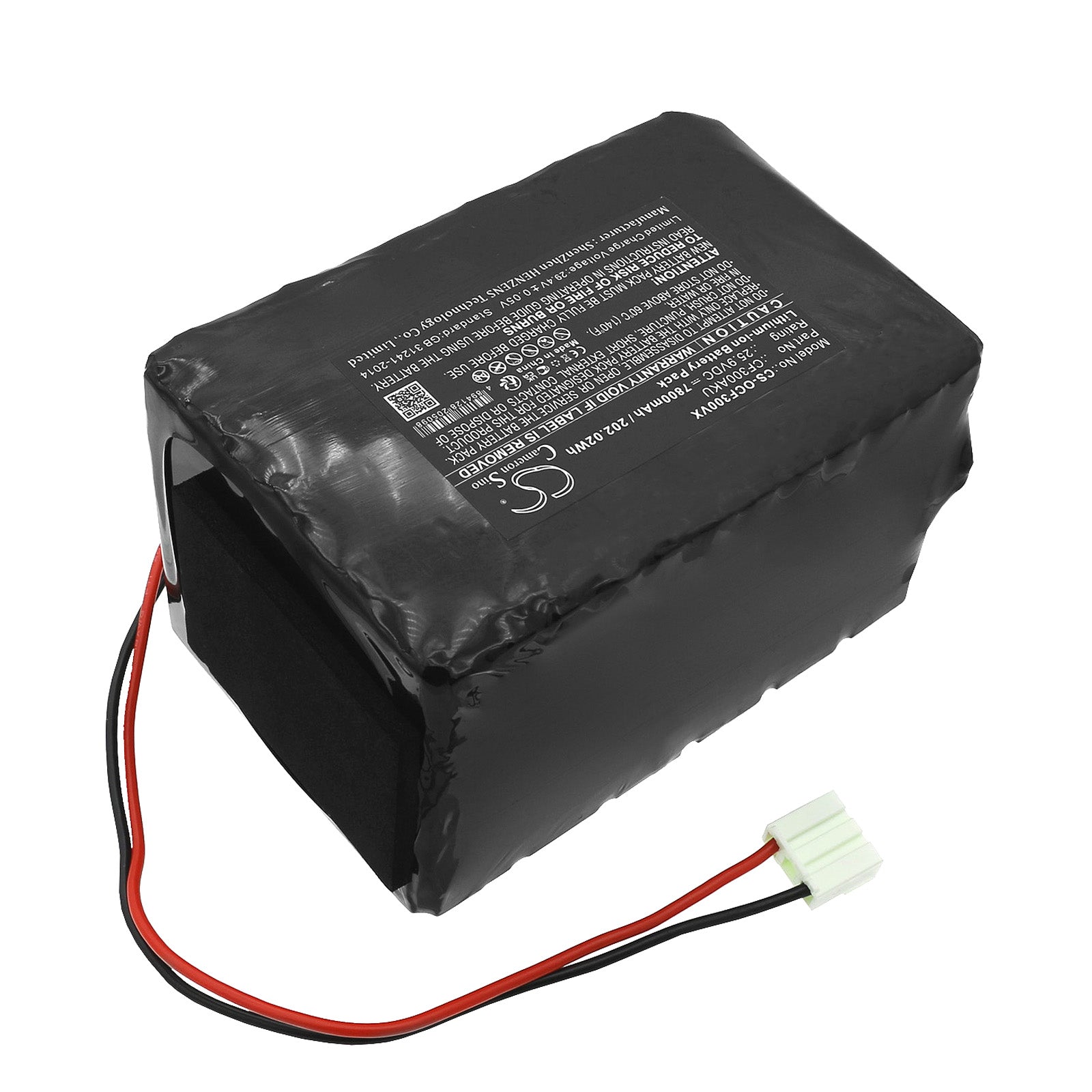 Li-ion, Vacuum Battery fits Orca 300, 25.9V, 7800mAh Vacuum Cameron Sino Technology Limited