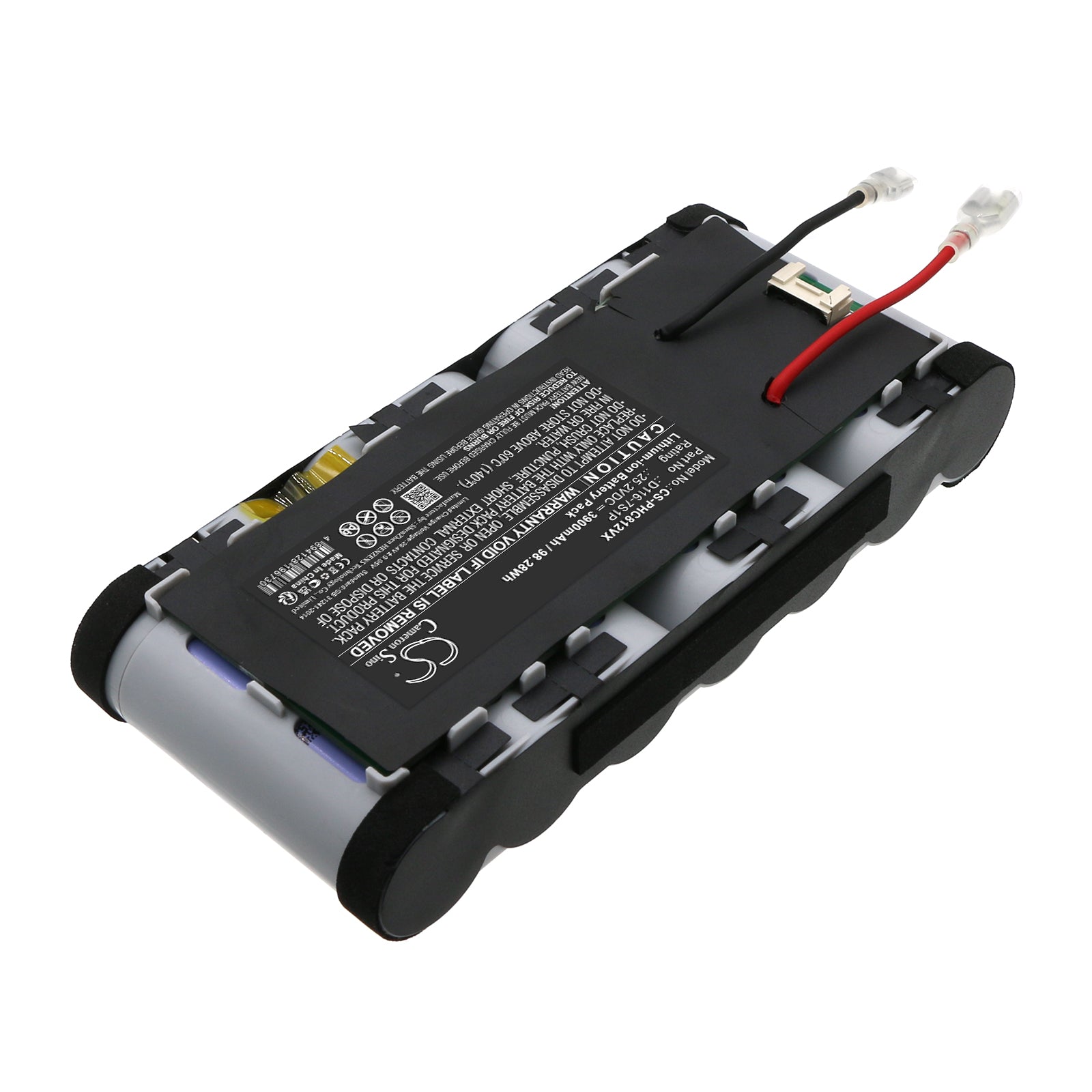 Li-ion, Vacuum Battery fits Philips Aqua Plus 8000, Xc8057/01, 25.2V, 3900mAh Vacuum Cameron Sino Technology Limited