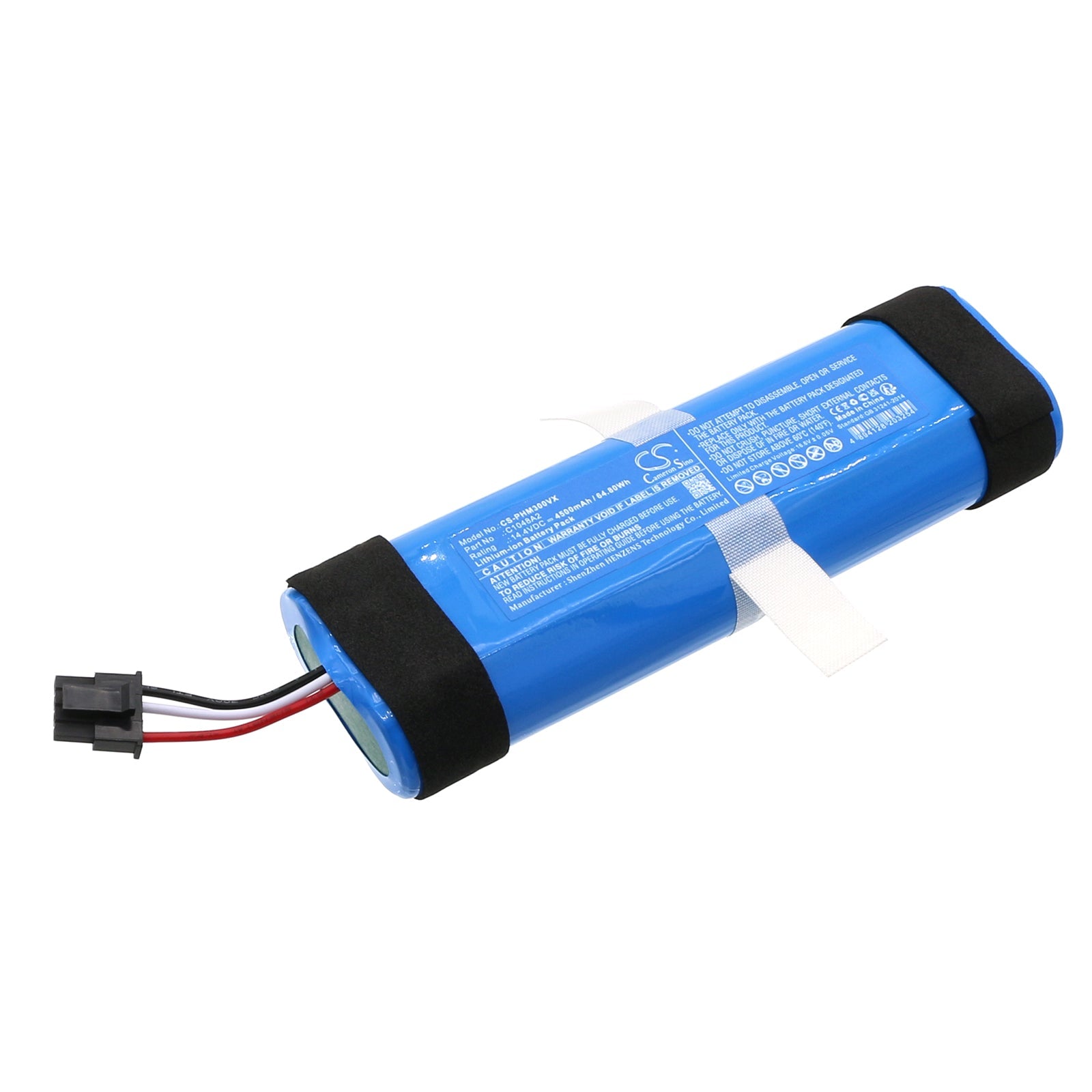 Li-ion, Vacuum Battery fits Philips Homerun 3000, Xu3110/01, 14.4V, 4500mAh Vacuum Cameron Sino Technology Limited