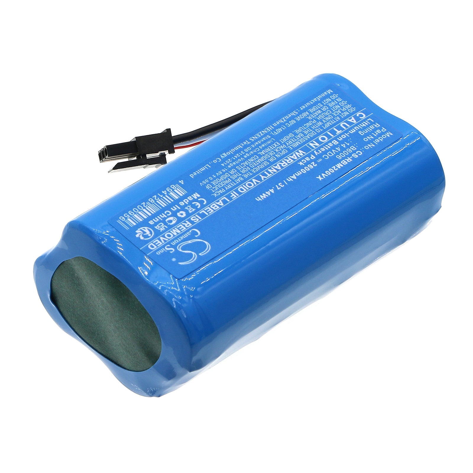 Li-ion, Vacuum Battery fits Robzone Moppy 2.0, Moppy 2.0 Profi, 14.4V, 2600mAh Vacuum Cameron Sino Technology Limited