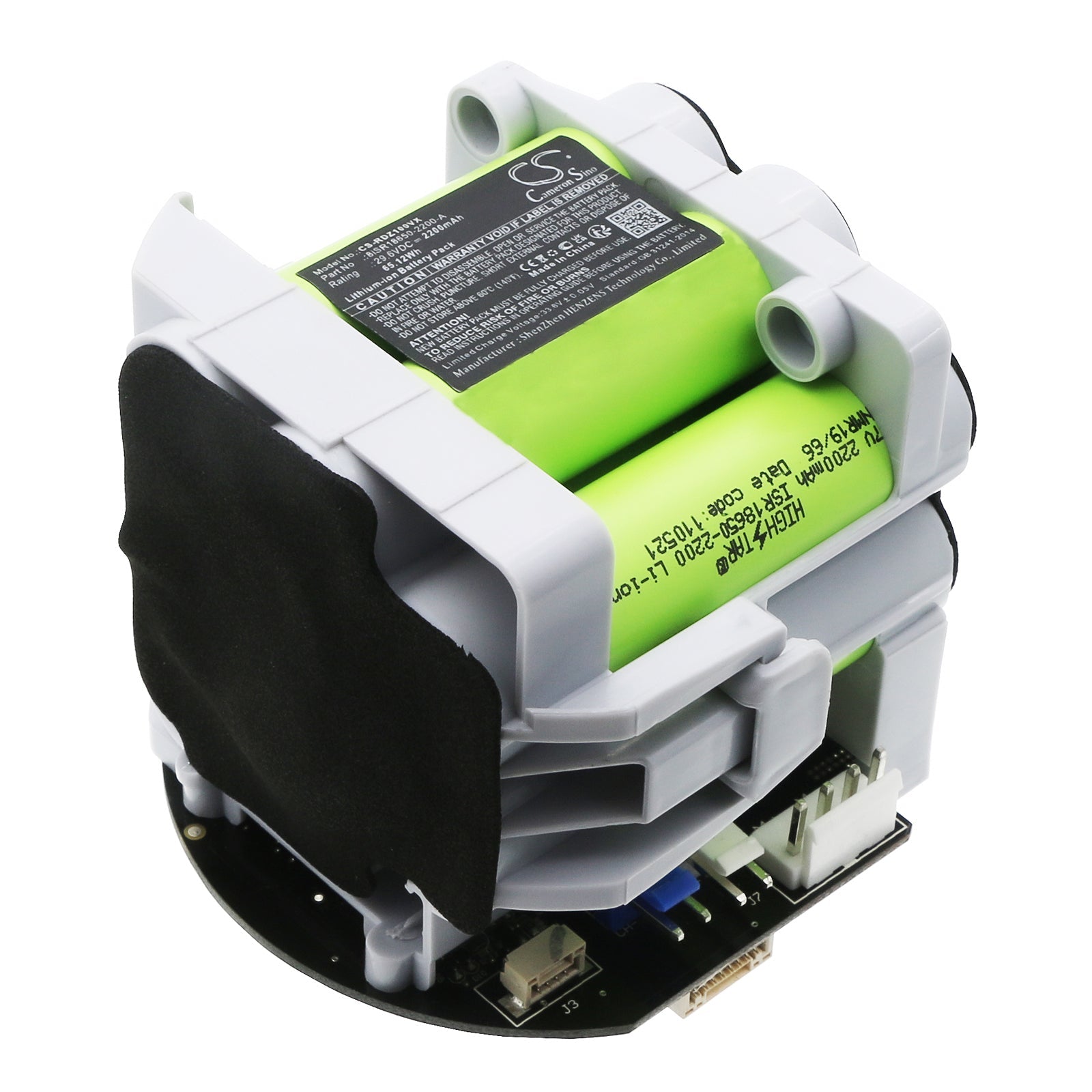 Li-ion, Vacuum Battery fits Roidmi F8e, 29.6V, 2200mAh Vacuum Cameron Sino Technology Limited