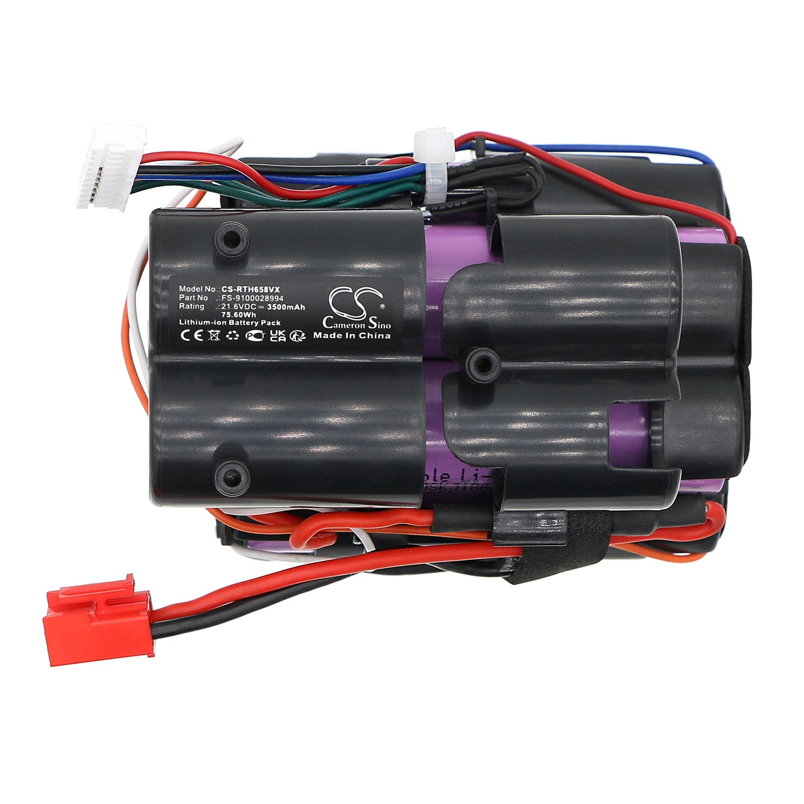 Li-ion, Vacuum Battery fits Rowenta Air Force Light, Ms6573, 21.6V, 3500mAh Vacuum Cameron Sino Technology Limited