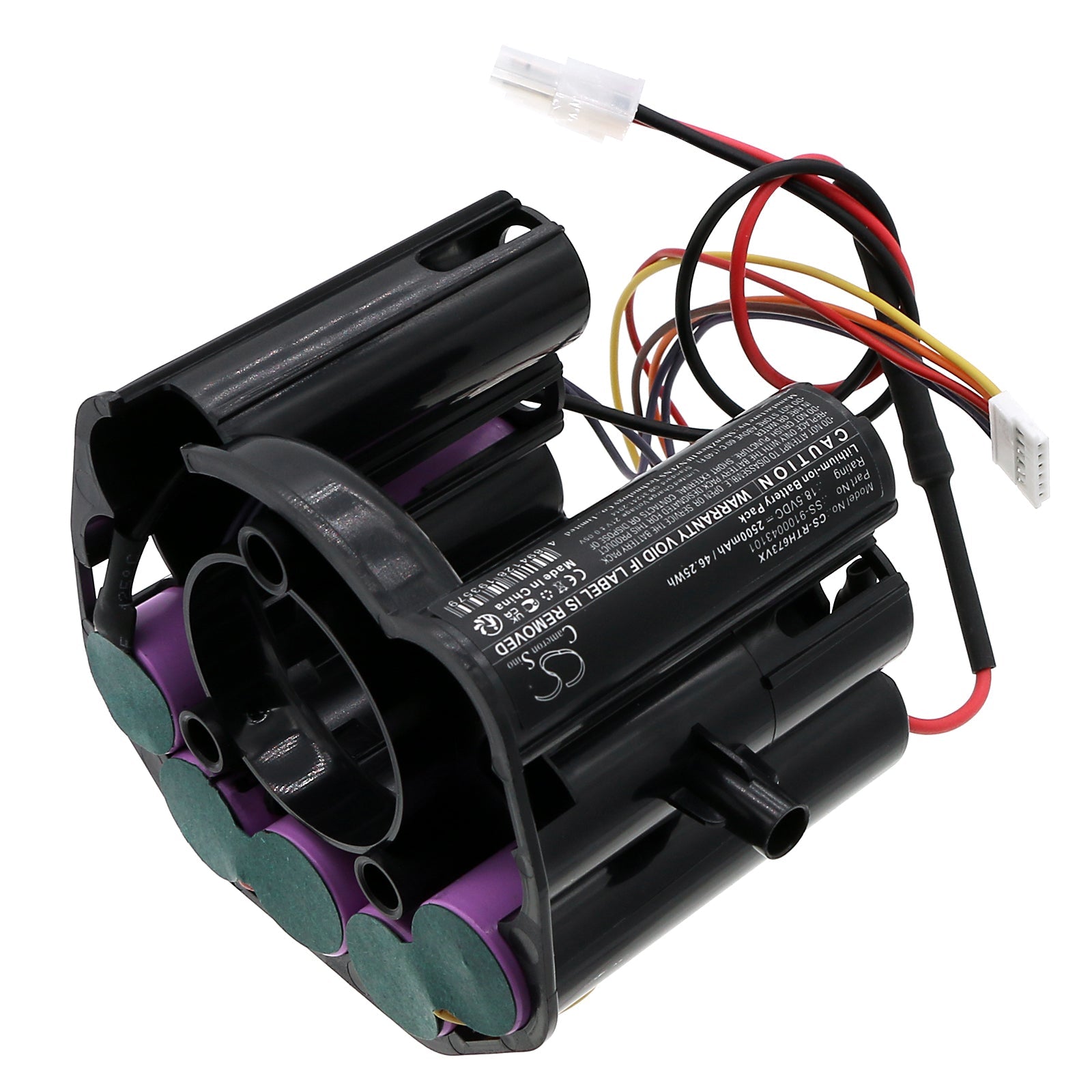 Li-ion, Vacuum Battery fits Rowenta Dual Force 2 In 1, Rh6735wh/am0, 18.5V, 2500mAh Vacuum Cameron Sino Technology Limited