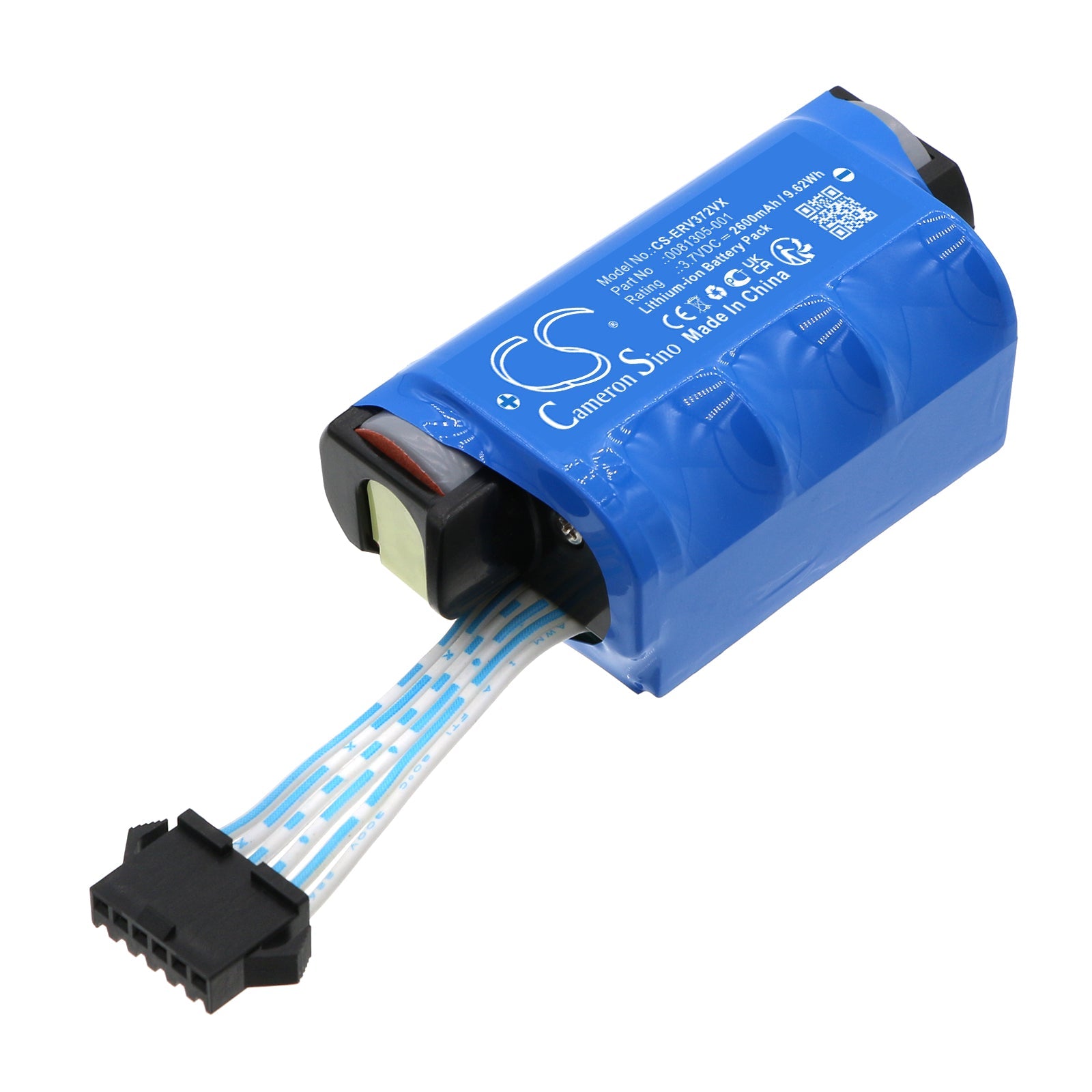 Li-ion, Vacuum Battery fits Shark V3700c, Cordless Rechargeable Hard Flo, 3.7V, 2600mAh Vacuum Cameron Sino Technology Limited