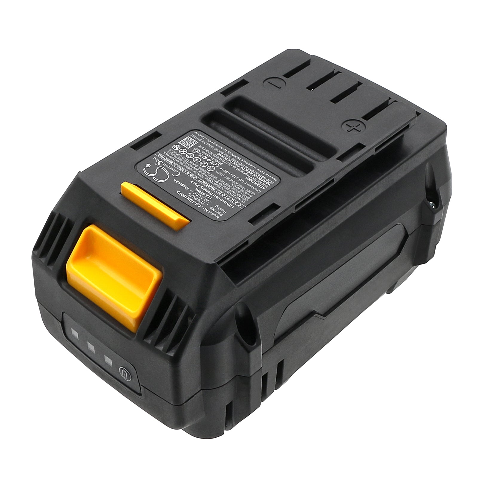 Li-ion, Vacuum Battery fits Teccpo Tdab03g, Tdht01g, 28.0V, 4000mAh Vacuum Cameron Sino Technology Limited
