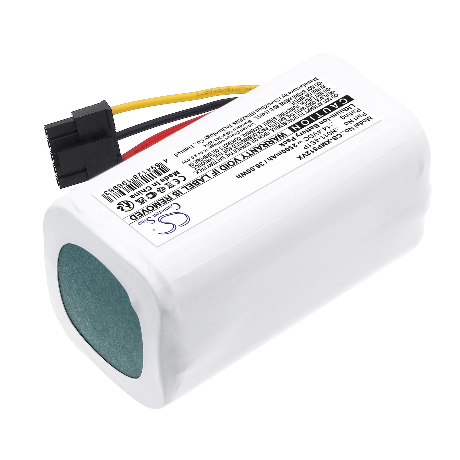 Li-ion, Vacuum Battery fits Xiaomi 042621, Bhr5217eu, 14.4V, 2500mAh Vacuum Cameron Sino Technology Limited