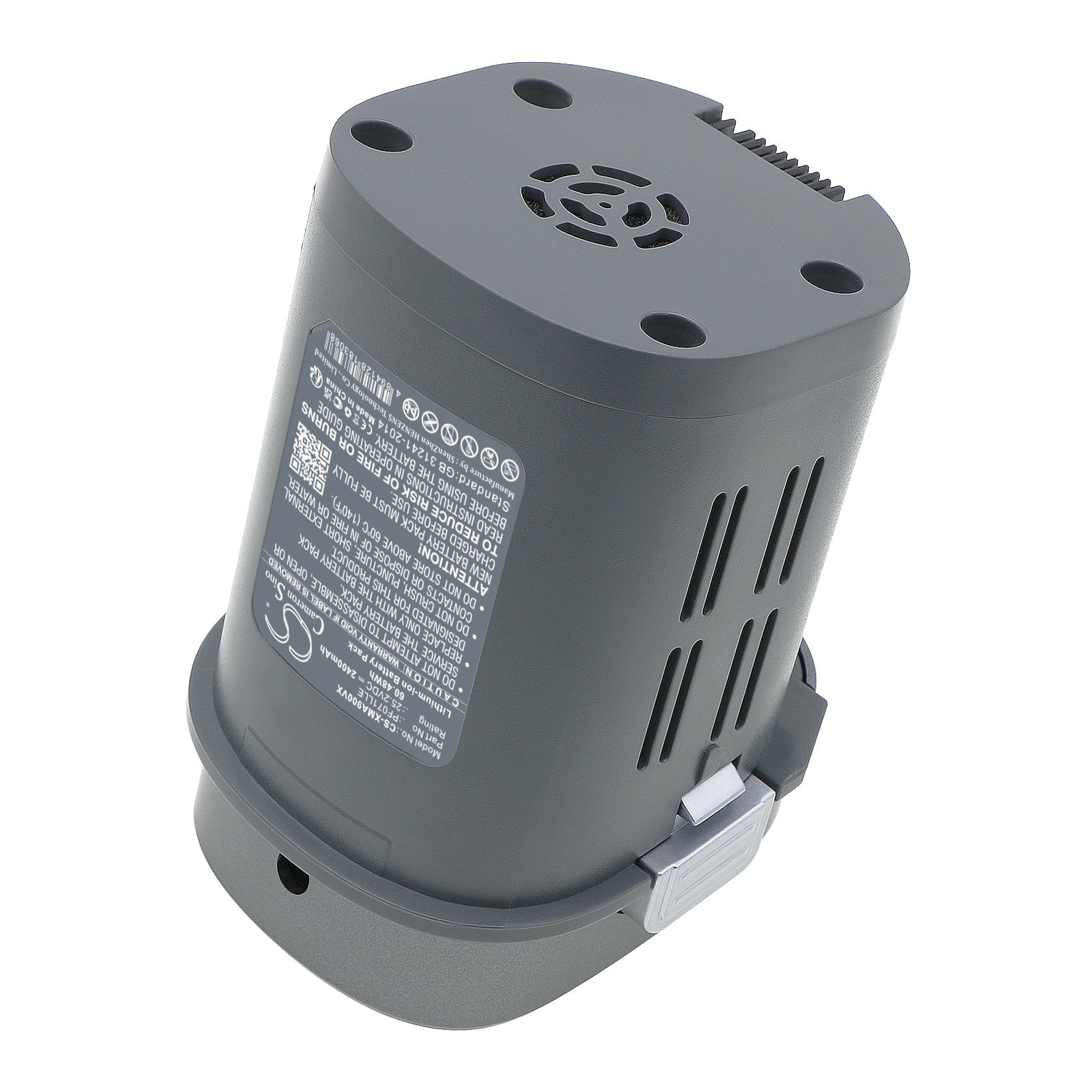 Li-ion, Vacuum Battery fits Xiaomi Viomi A9, Vxxc09, 25.2V, 2400mAh Vacuum Cameron Sino Technology Limited