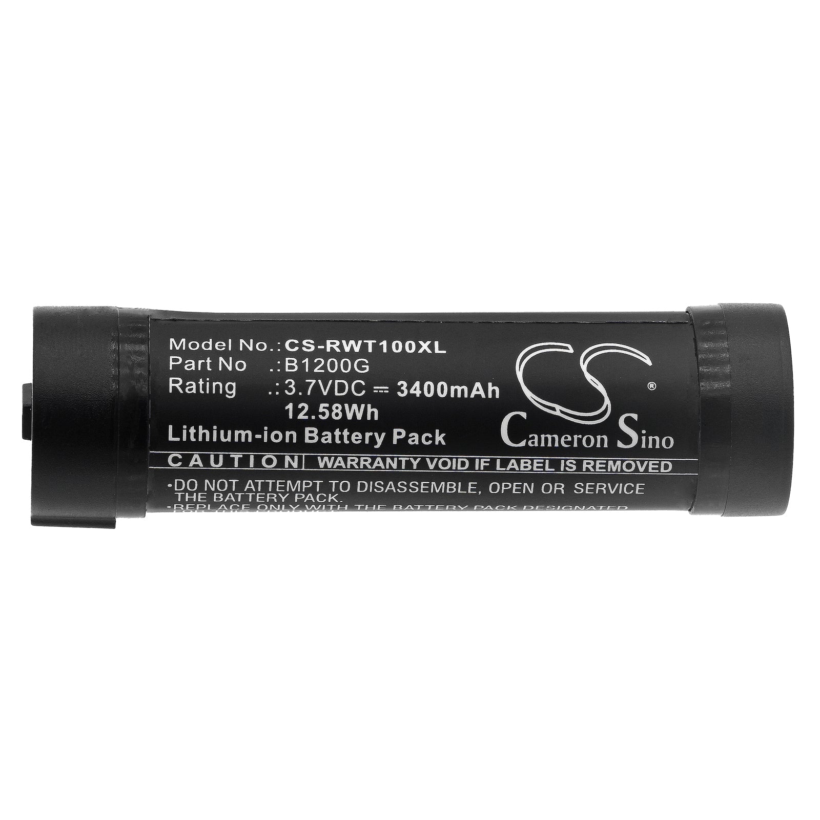 Li-ion, VR Battery fits Realwear B1200g, Commwear Hmt-1, 3.7V, 3400mAh VR Cameron Sino Technology Limited