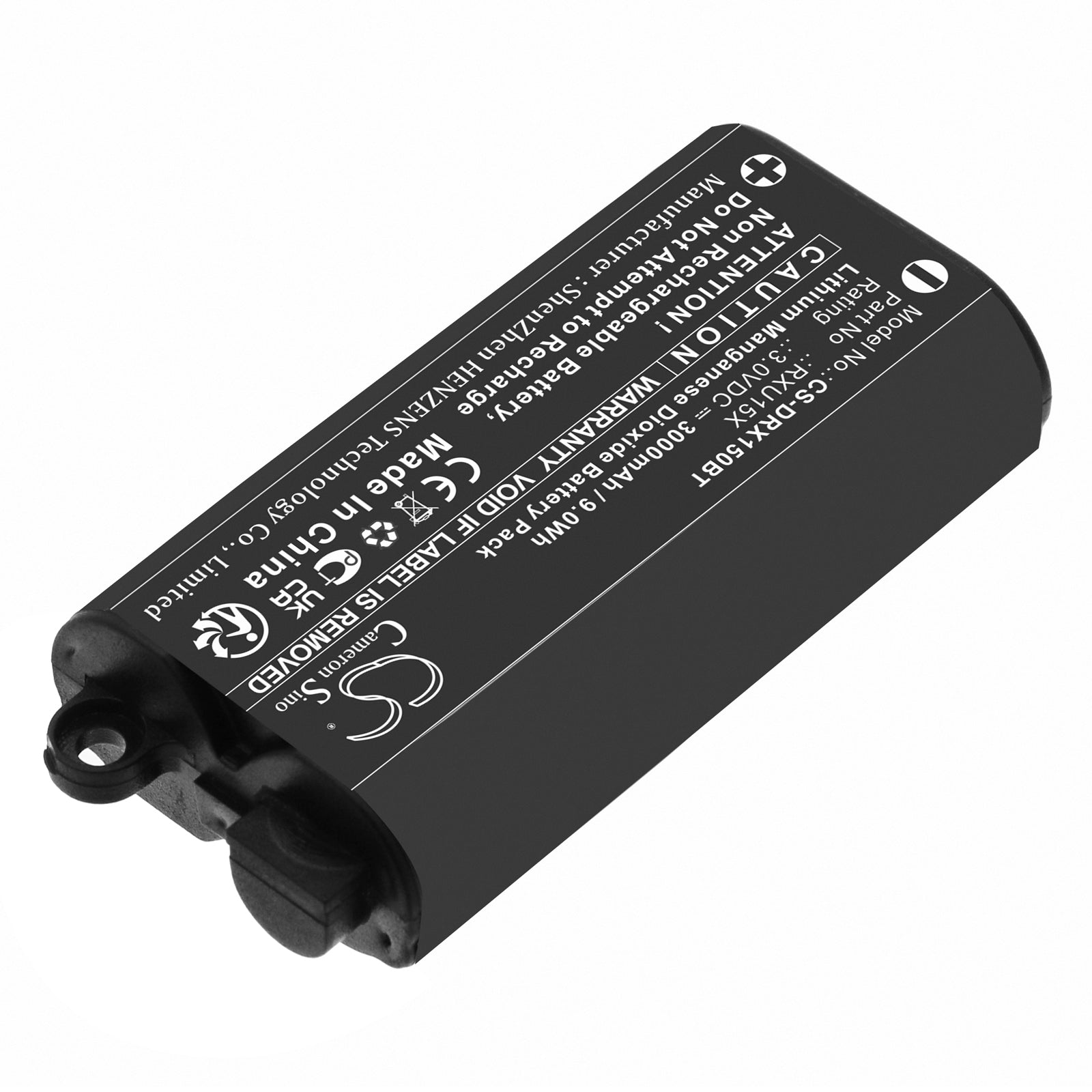 Li - MnO2, Alarm System Battery fits Daitem Sh156ax, 3.0V, 3000mAh - Batterybuyer.ca