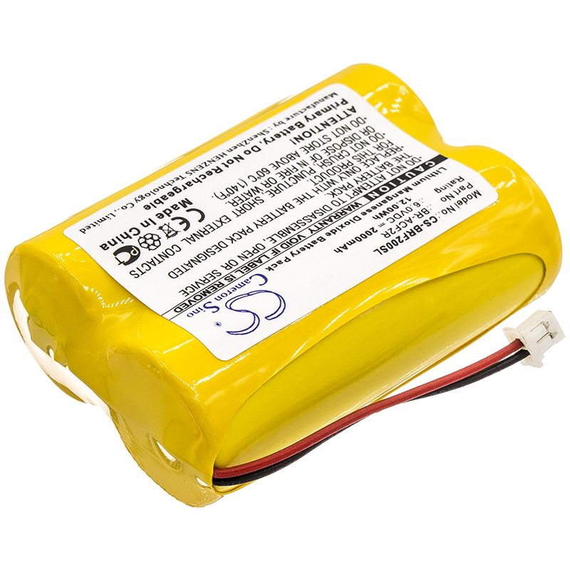 Li-MnO2 Battery fits Panasonic, Br-acf2r, Note 6.0V, 2000mAh PLC Cameron Sino Technology Limited
